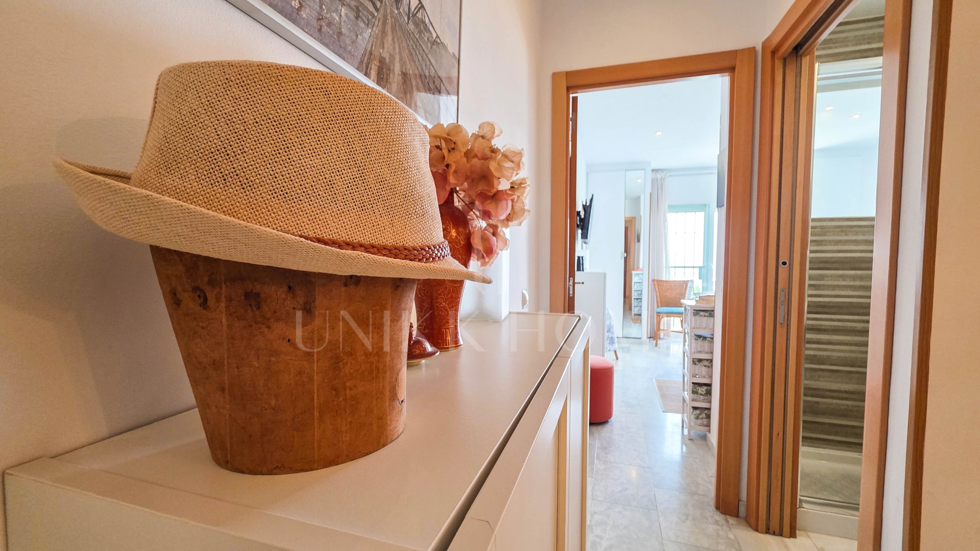 Refurbished Frontline Beach Townhouse with Panoramic Views in Aldea Beach