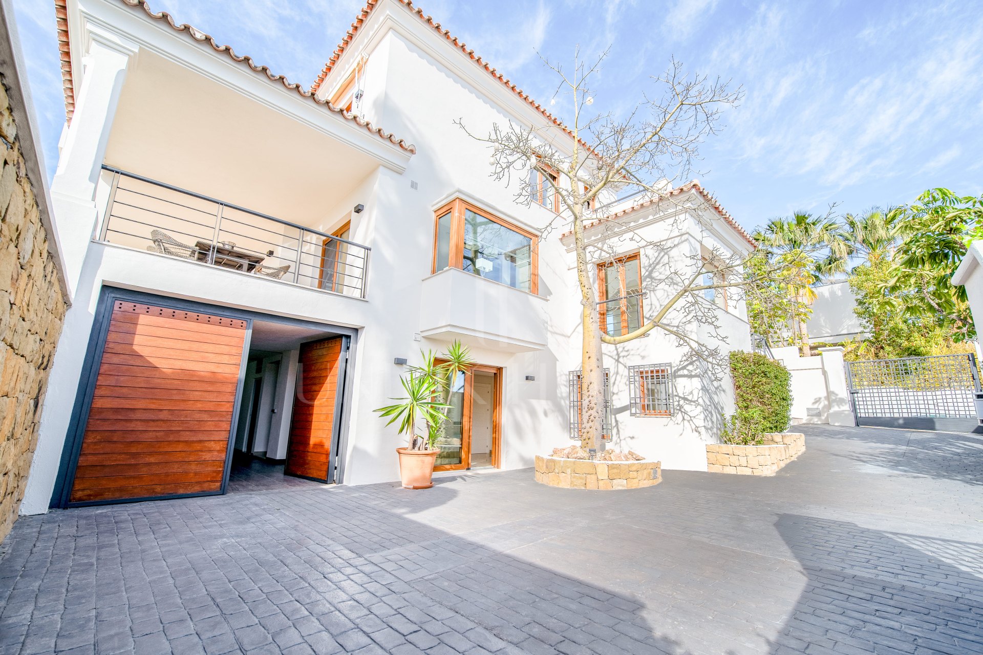 Villa con vistas al mar en La Alquería, Benahavís