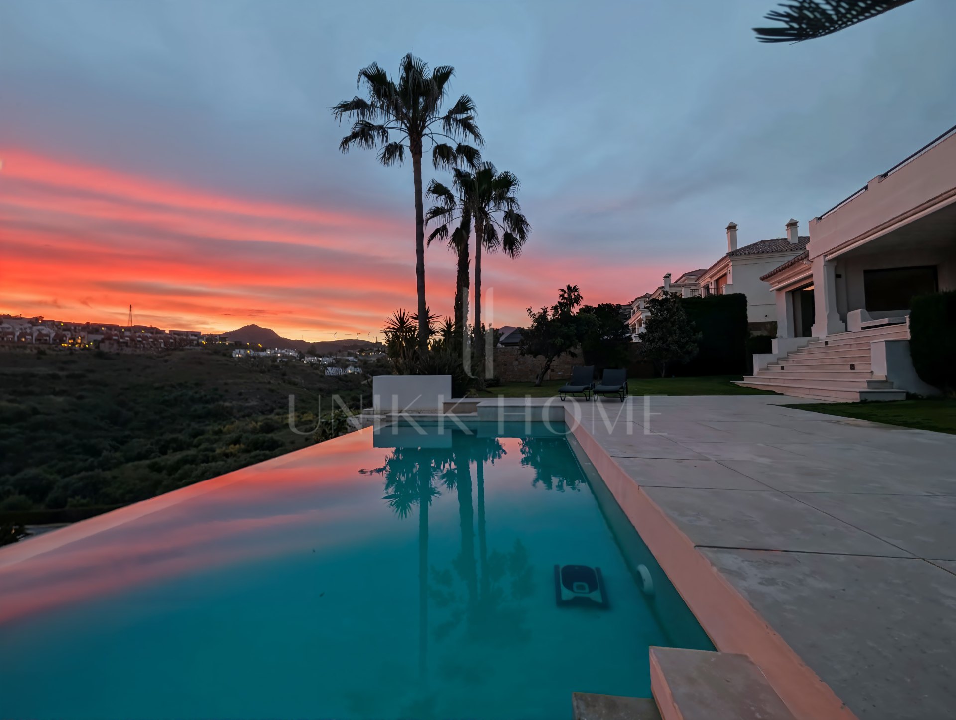 Villa con vistas al mar en La Alquería, Benahavís