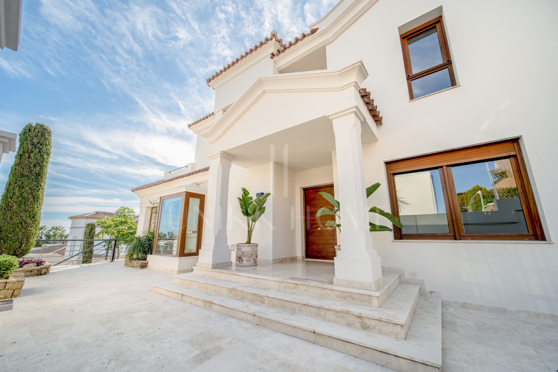 Villa con vistas al mar en La Alquería, Benahavís
