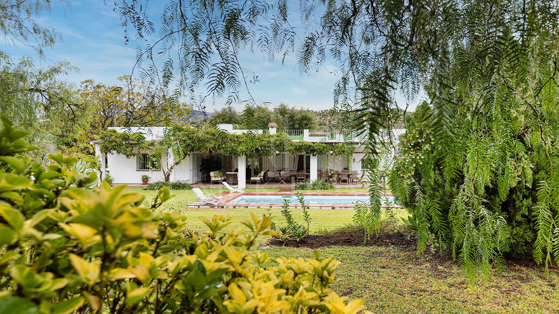 Charming Finca with Private Pool, Solarium, BBQ and Orchard in San Pablo de Buceite
