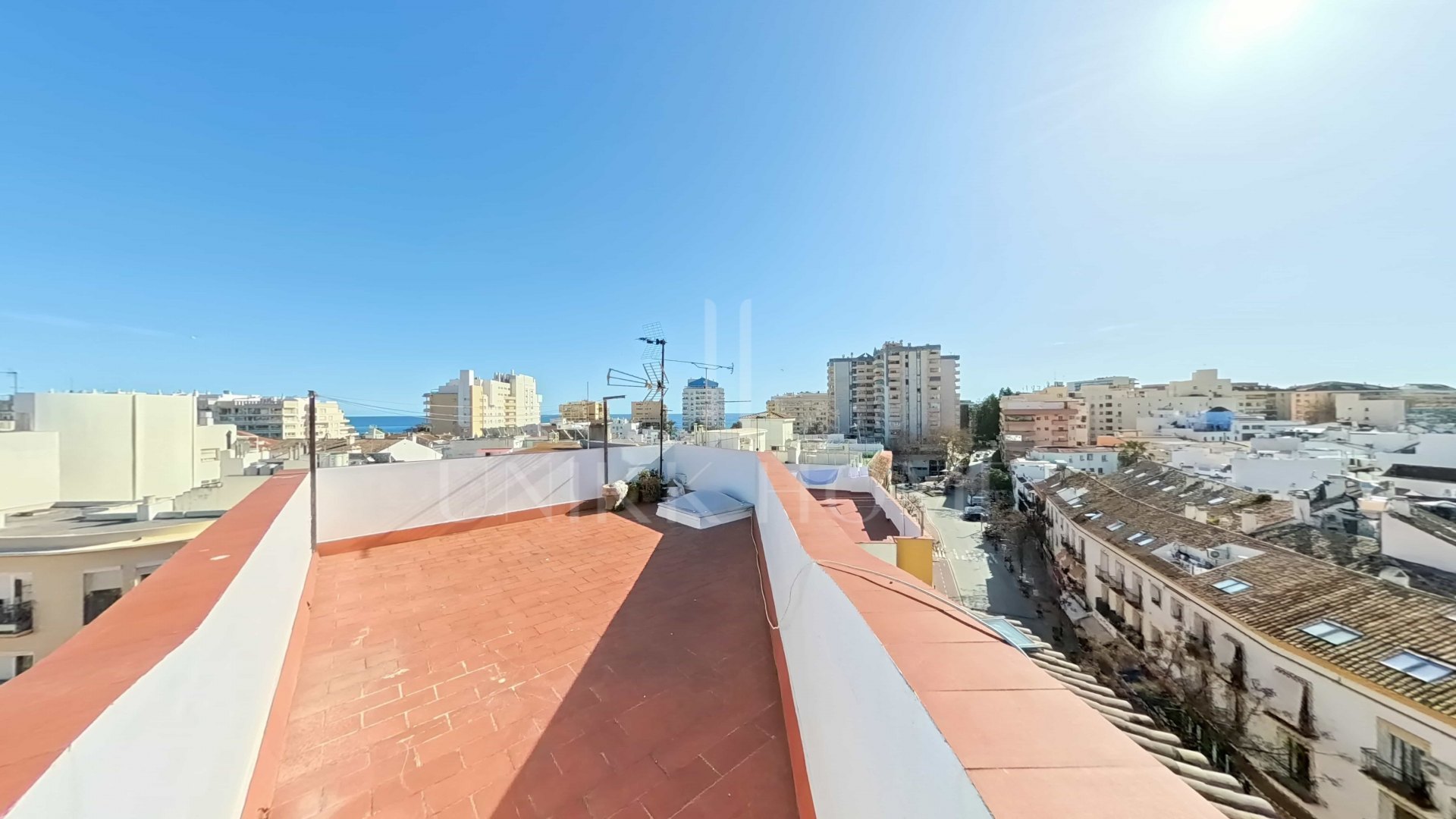 Penthouse with Two Spacious Terraces and Panoramic Views Steps from the Beach in the Heart of Marbella
