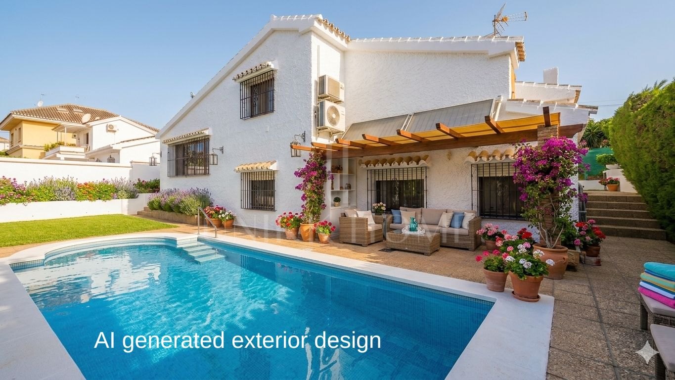 Una oportunidad única para adquirir una villa de 3 dormitorios en el corazón de Fuengirola, a pocos pasos de la playa y de todos los servicios, pero ubicada en una calle tranquila. Esta luminosa y espaciosa casa, llena de luz natural...