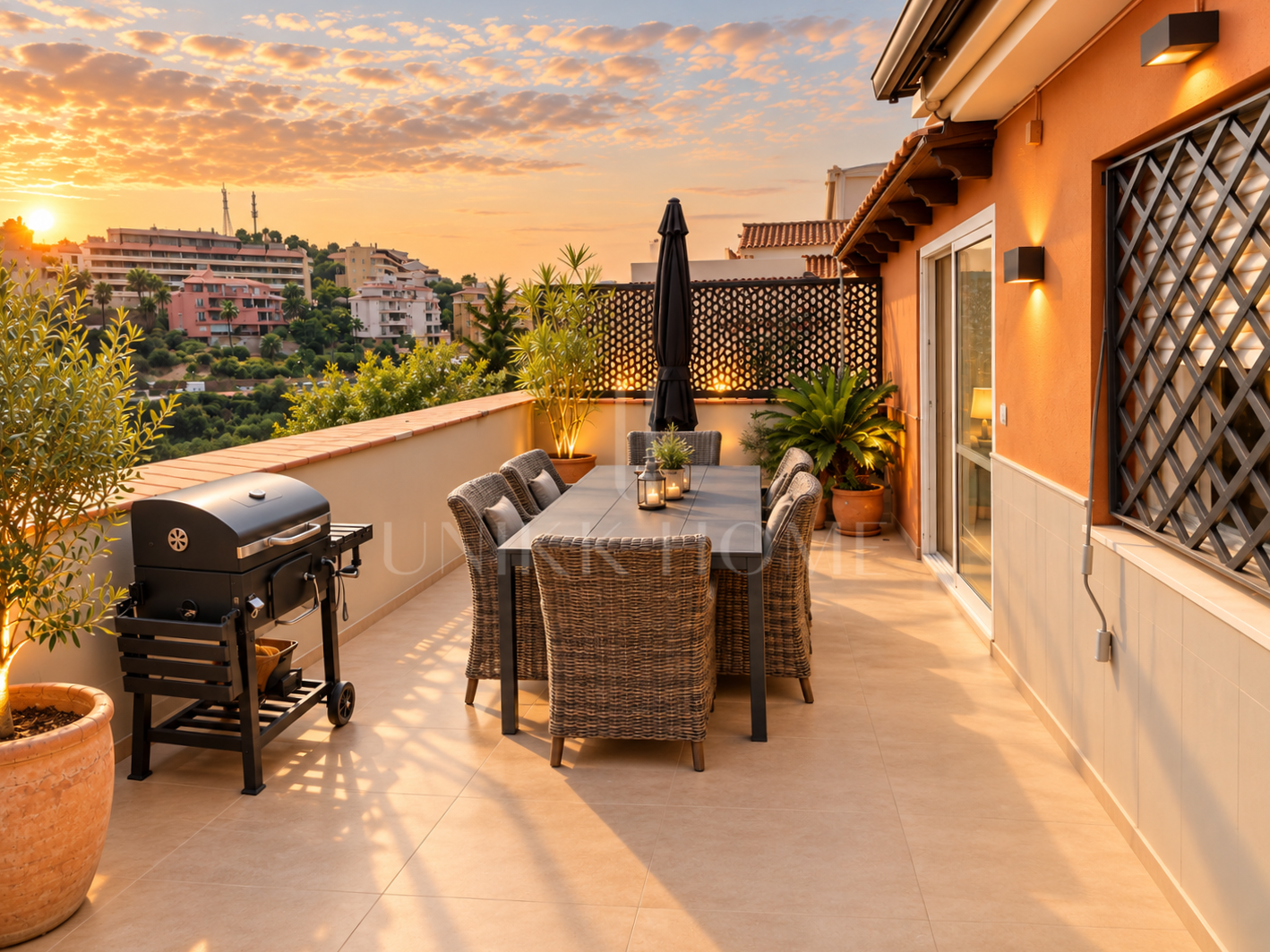 Stunning 3-Bedroom Home with 60m² Terrace in Riviera del Sol
