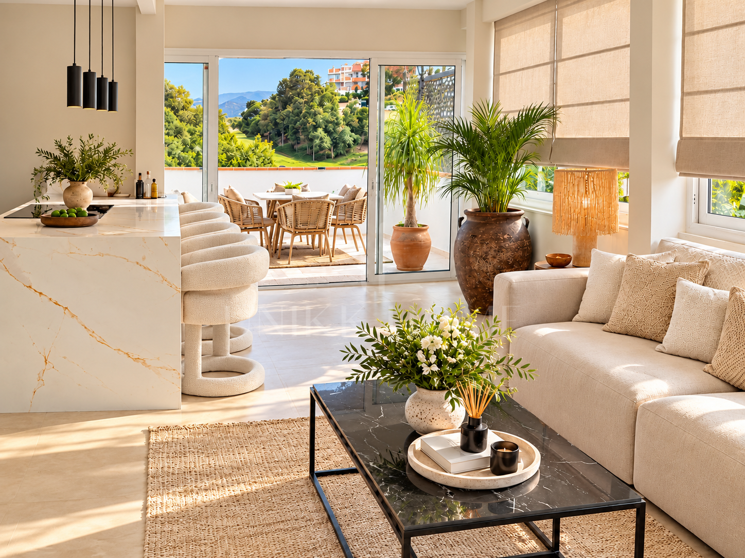 Stunning 3-Bedroom Home with 60m² Terrace in Riviera del Sol