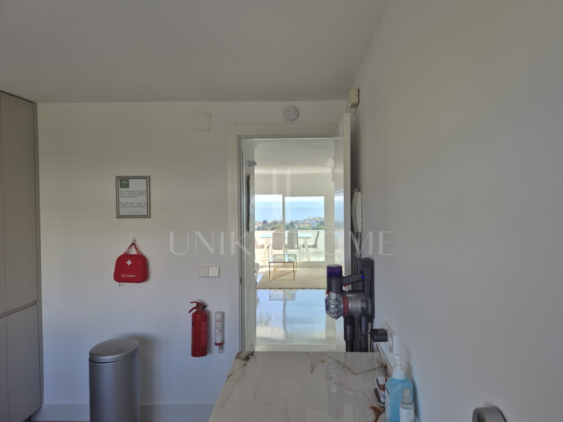 A duplex penthouse with the most stunning panoramic sea views in Calahonda.