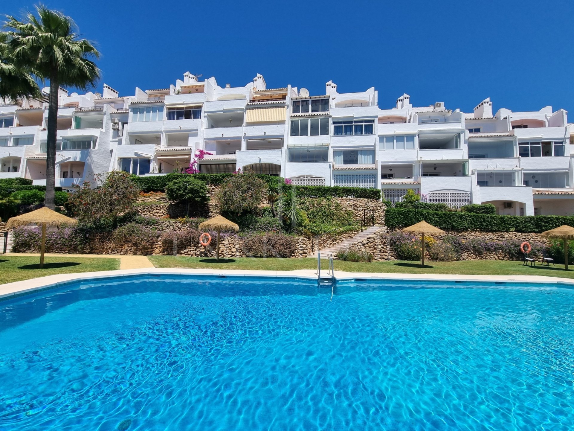 A duplex penthouse with the most stunning panoramic sea views in Calahonda.