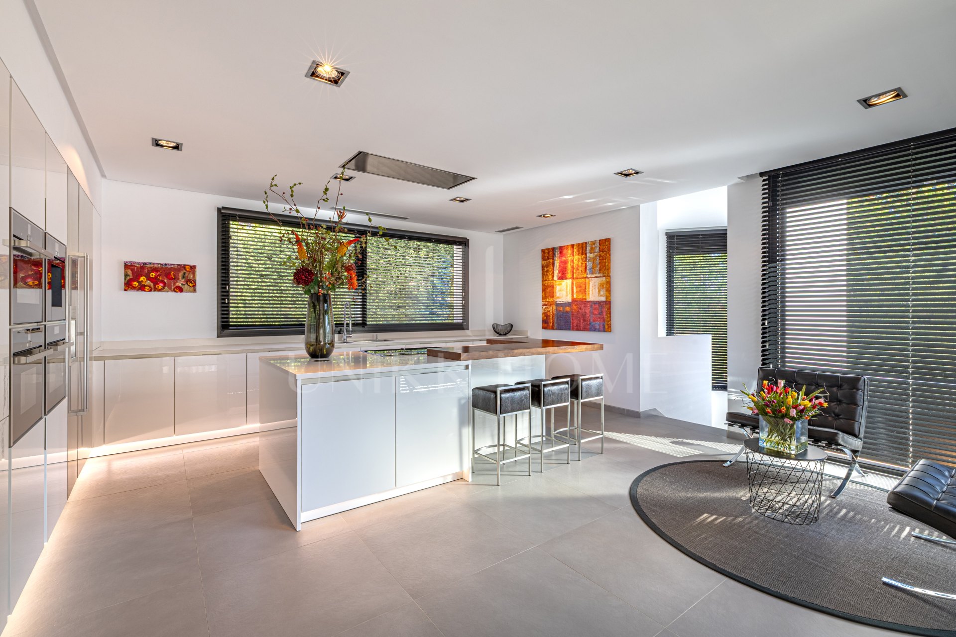 Elegante Villa de Lujo junto a la playa en Guadalmina Baja con excepcional privacidad y diseño contemporanéo