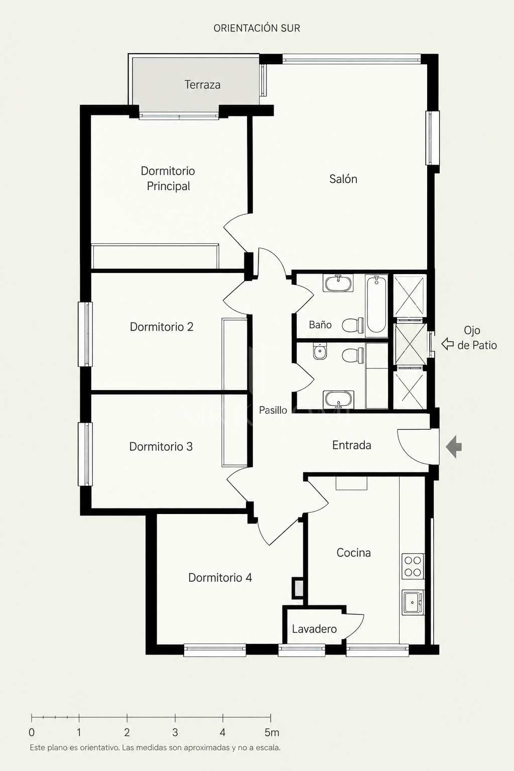 Amplia y luminosa vivienda de 4 dormitorios en Paseo Miramar, El Limonar, con parking privado y ascensor