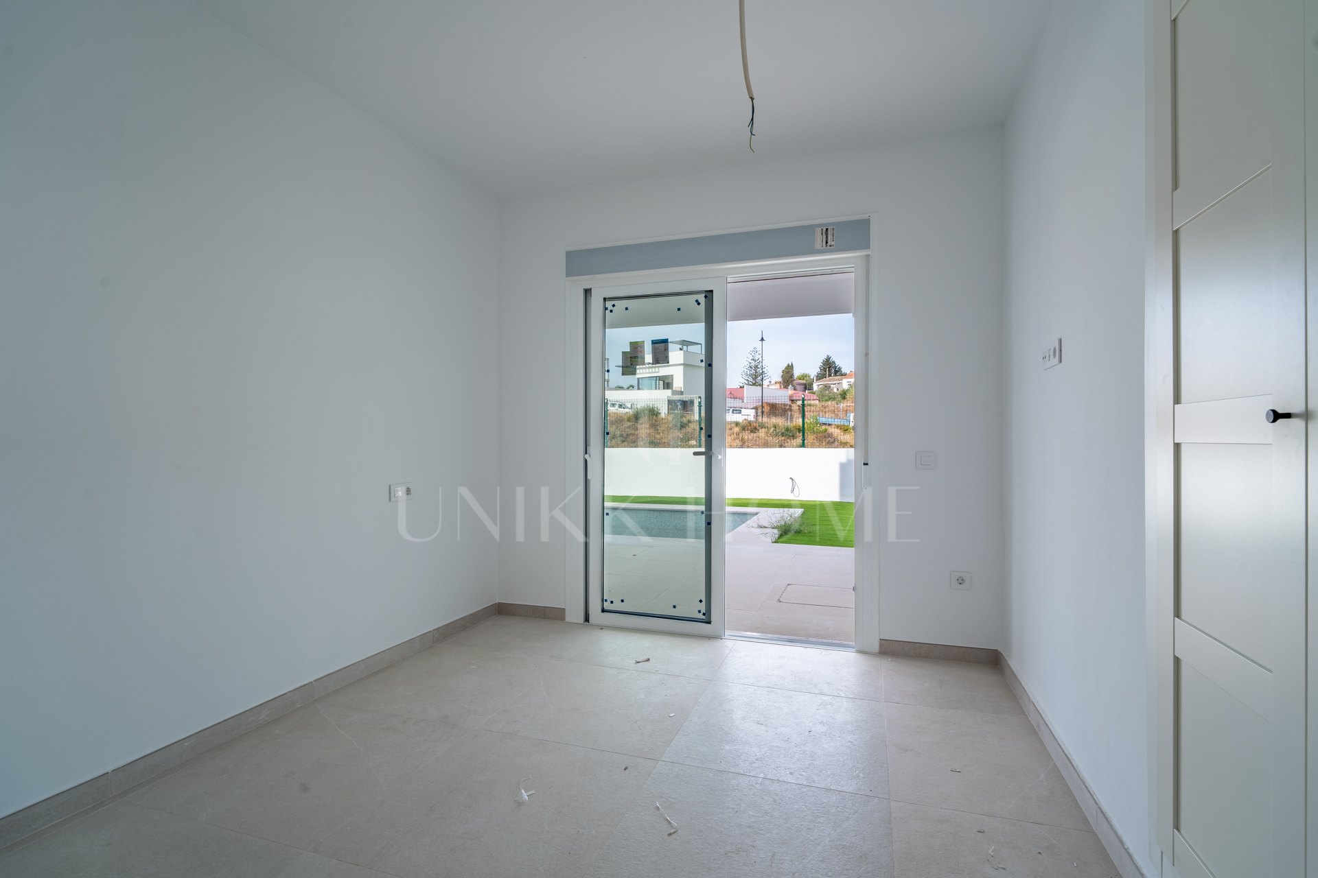Villa de obra nueva con vistas bonitas en Mijas Pueblo