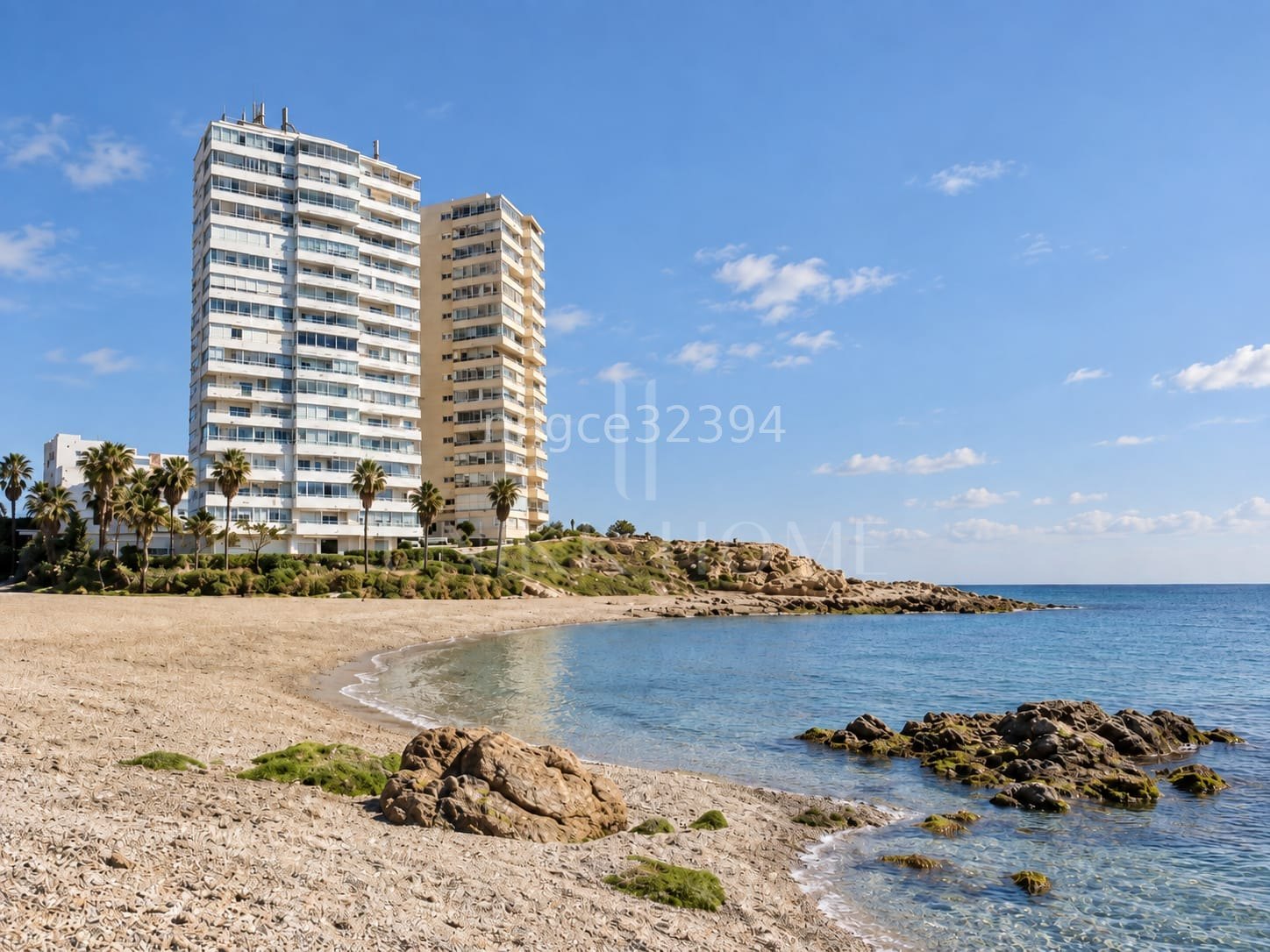 Mediterráneo panorámico Vistas latitud frente a la playa Living Beside Sotogrande Marina