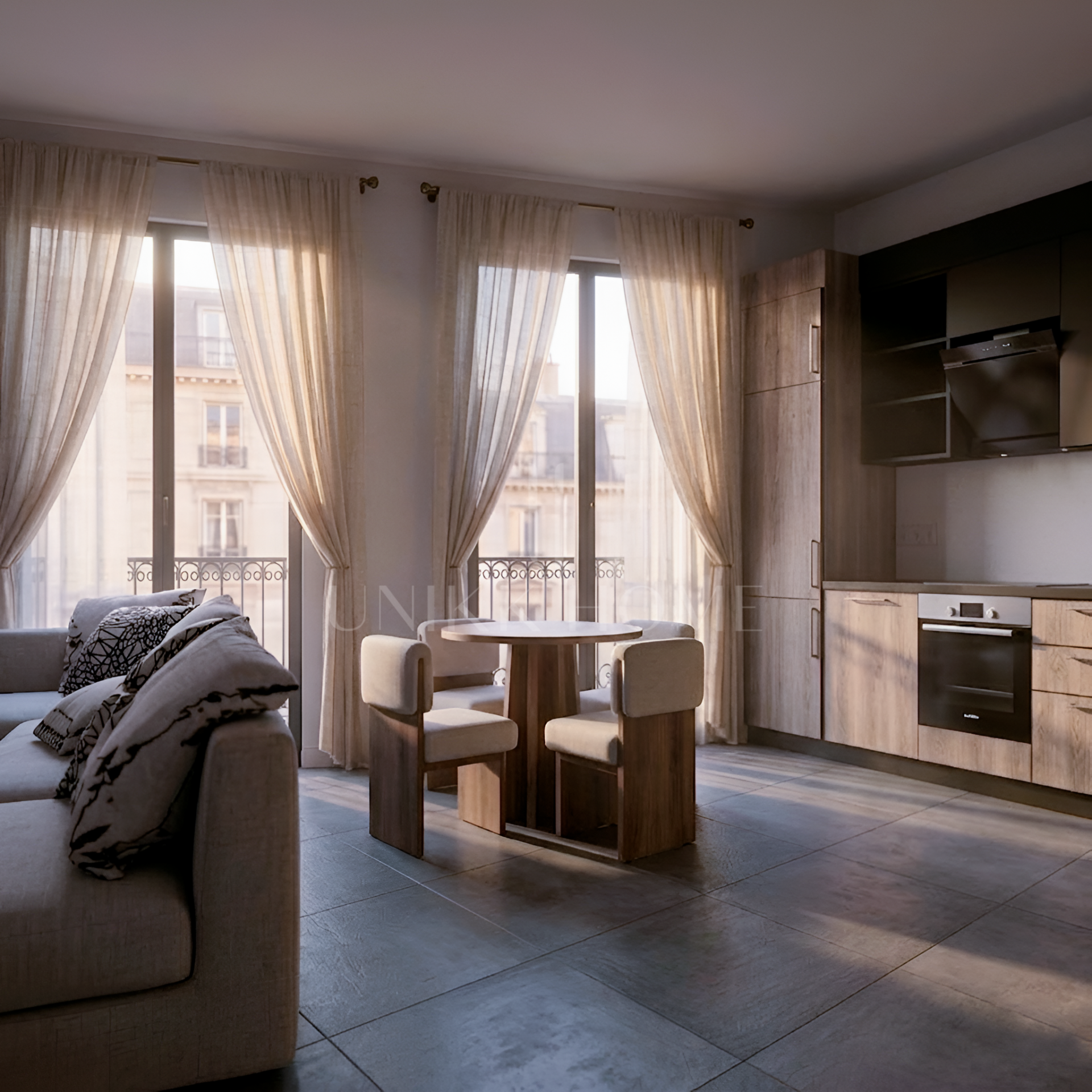 Galaxia 31 - 1 dormitorio · Primera planta · Distribución clara