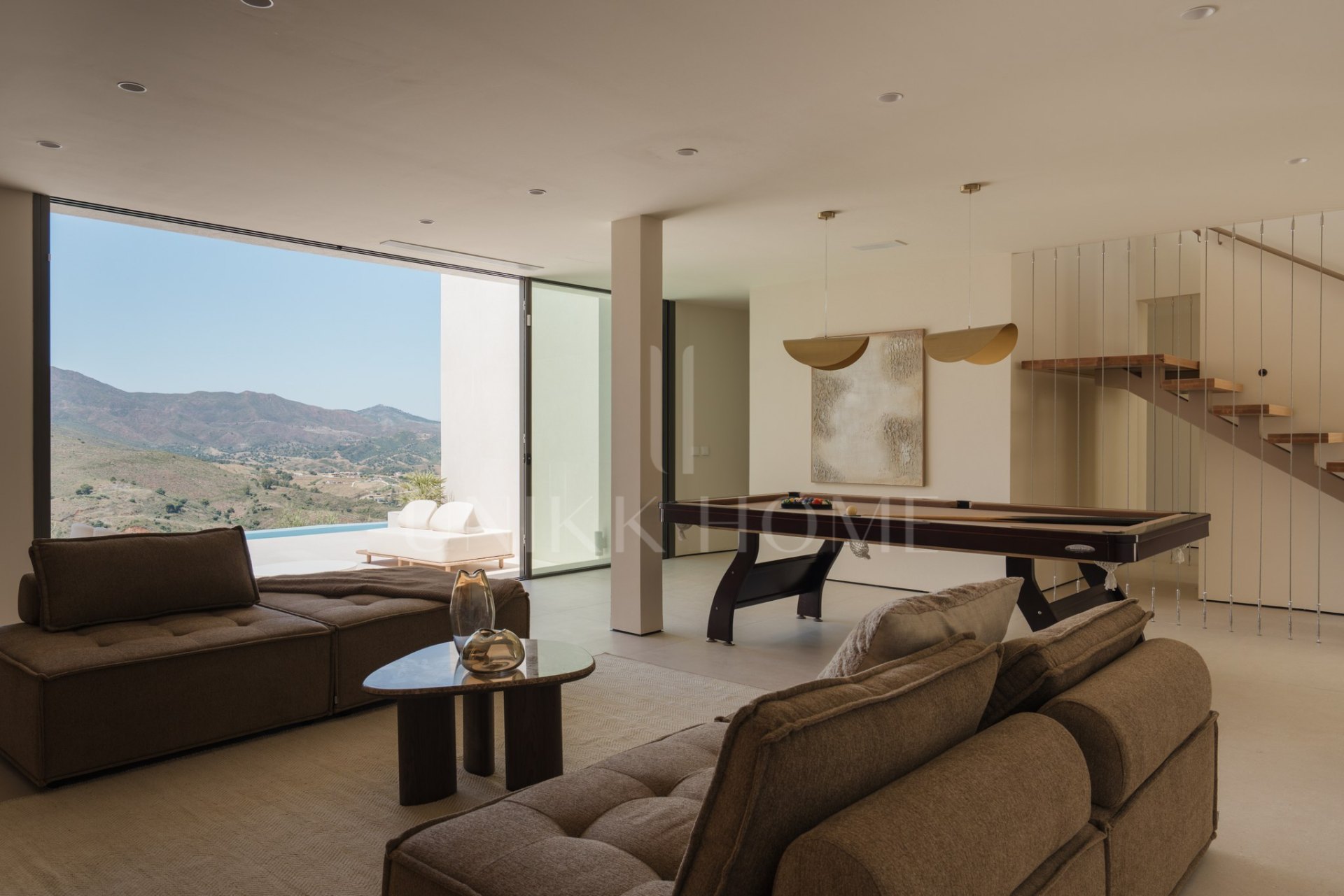 Villa de diseño con vistas panorámicas en La Cala Golf