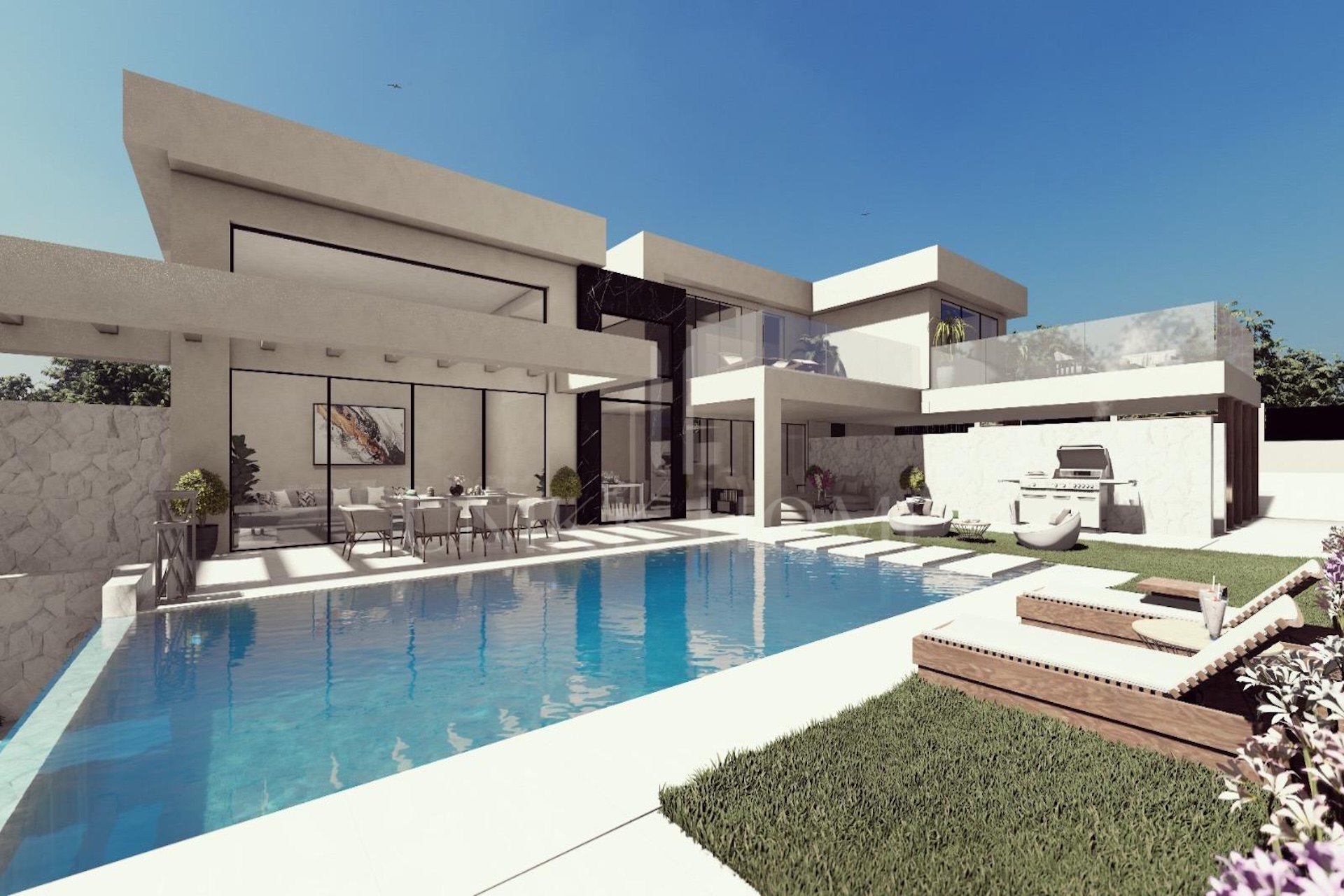 Stunning & Stylish Contemporary Turn Key New Villa, West Estepona