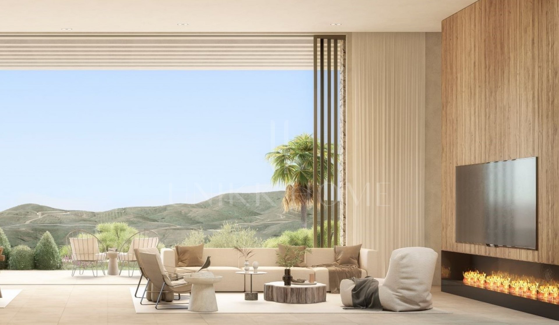 Villa with sea and mountain views for sale in La Reserva de la Cala Golf