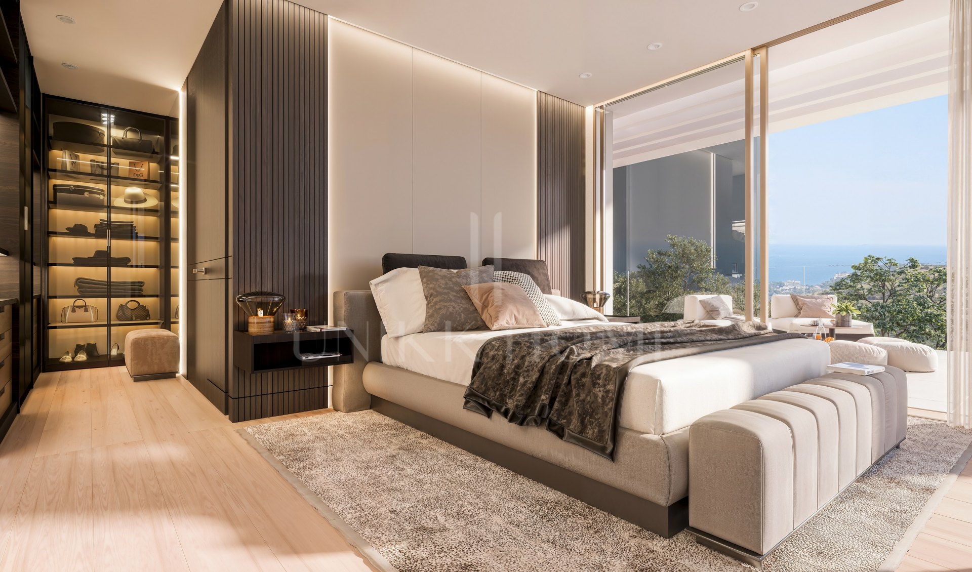 Villa moderna de nueva construcción en venta en Mijas Costa, sur de España