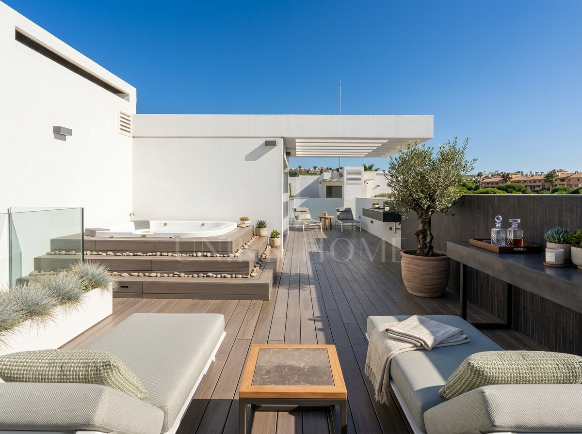 THE ISLAND, Estepona — Distinguished New-Build Residence with Sea & Mountain Views