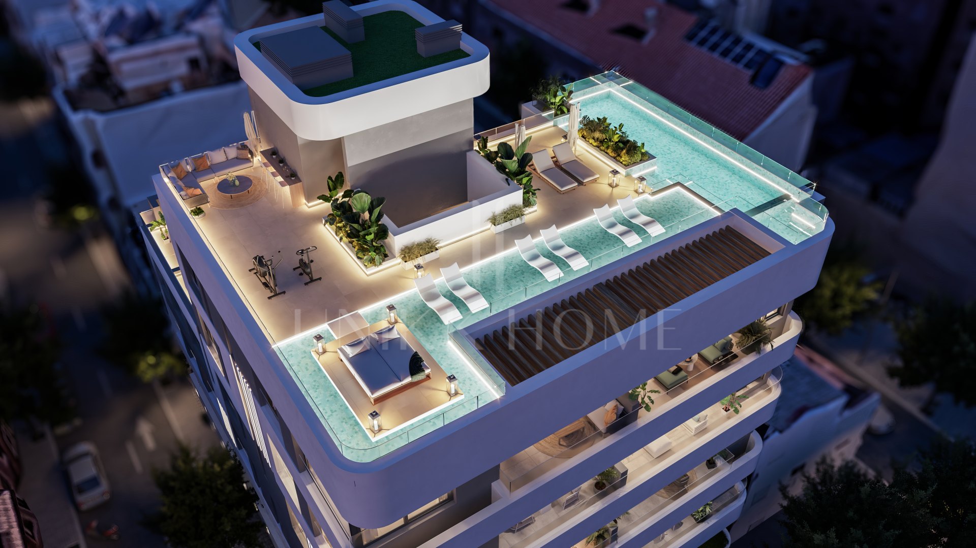 Milabeka, exclusiva promoción boutique de 10 viviendas contemporáneas a 200 metros de la playa, en una de las zonas con mayor proyección de Málaga.