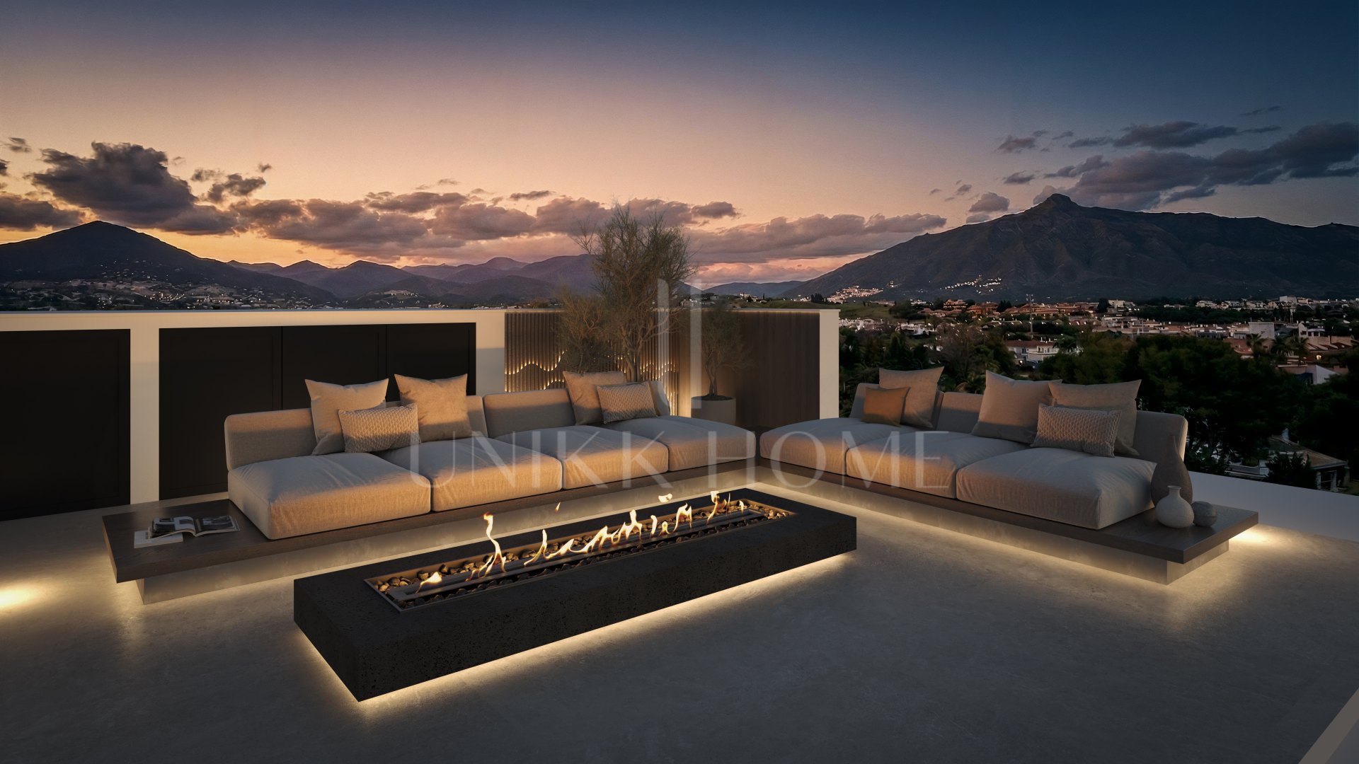 Blume, exclusiva colección boutique de 3 villas contemporáneas a pocos pasos de la playa, en una de las zonas residenciales más exclusivas de Marbella.