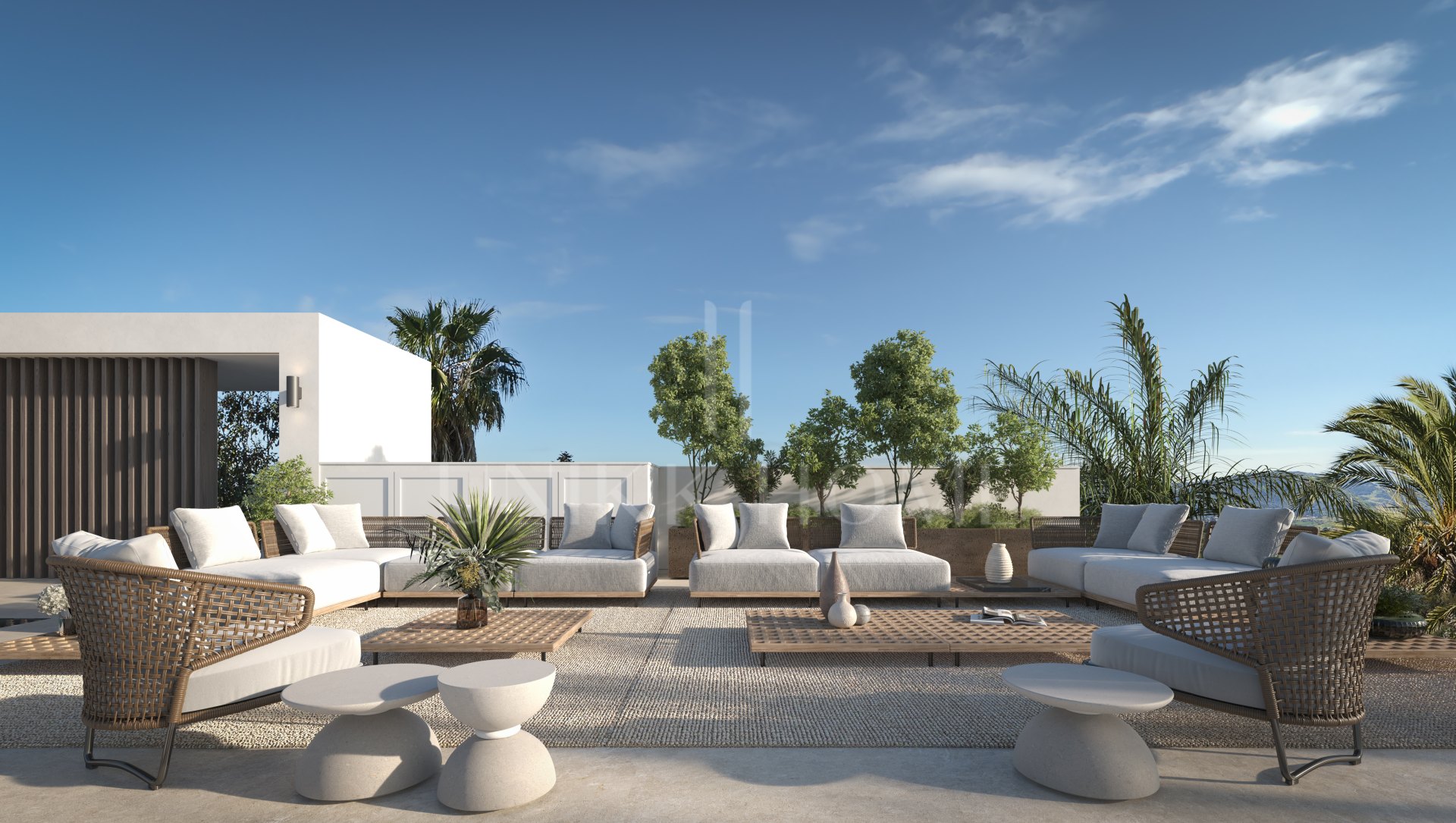 Blume, exclusiva colección boutique de 3 villas contemporáneas a pocos pasos de la playa, en una de las zonas residenciales más exclusivas de Marbella.