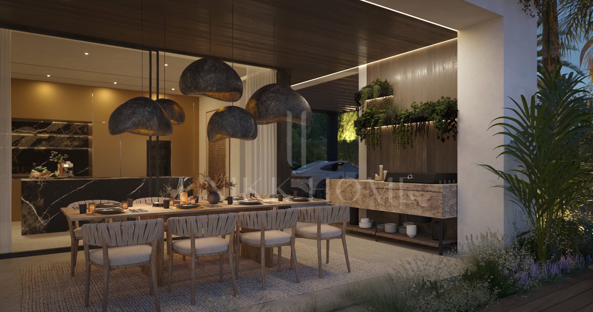 Blume, exclusiva colección boutique de 3 villas contemporáneas a pocos pasos de la playa, en una de las zonas residenciales más exclusivas de Marbella.