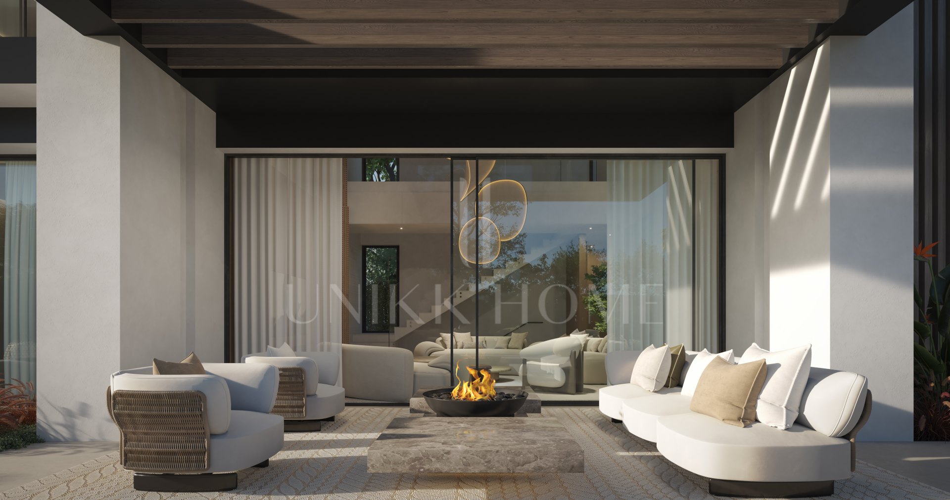 Blume, exclusiva colección boutique de 3 villas contemporáneas a pocos pasos de la playa, en una de las zonas residenciales más exclusivas de Marbella.