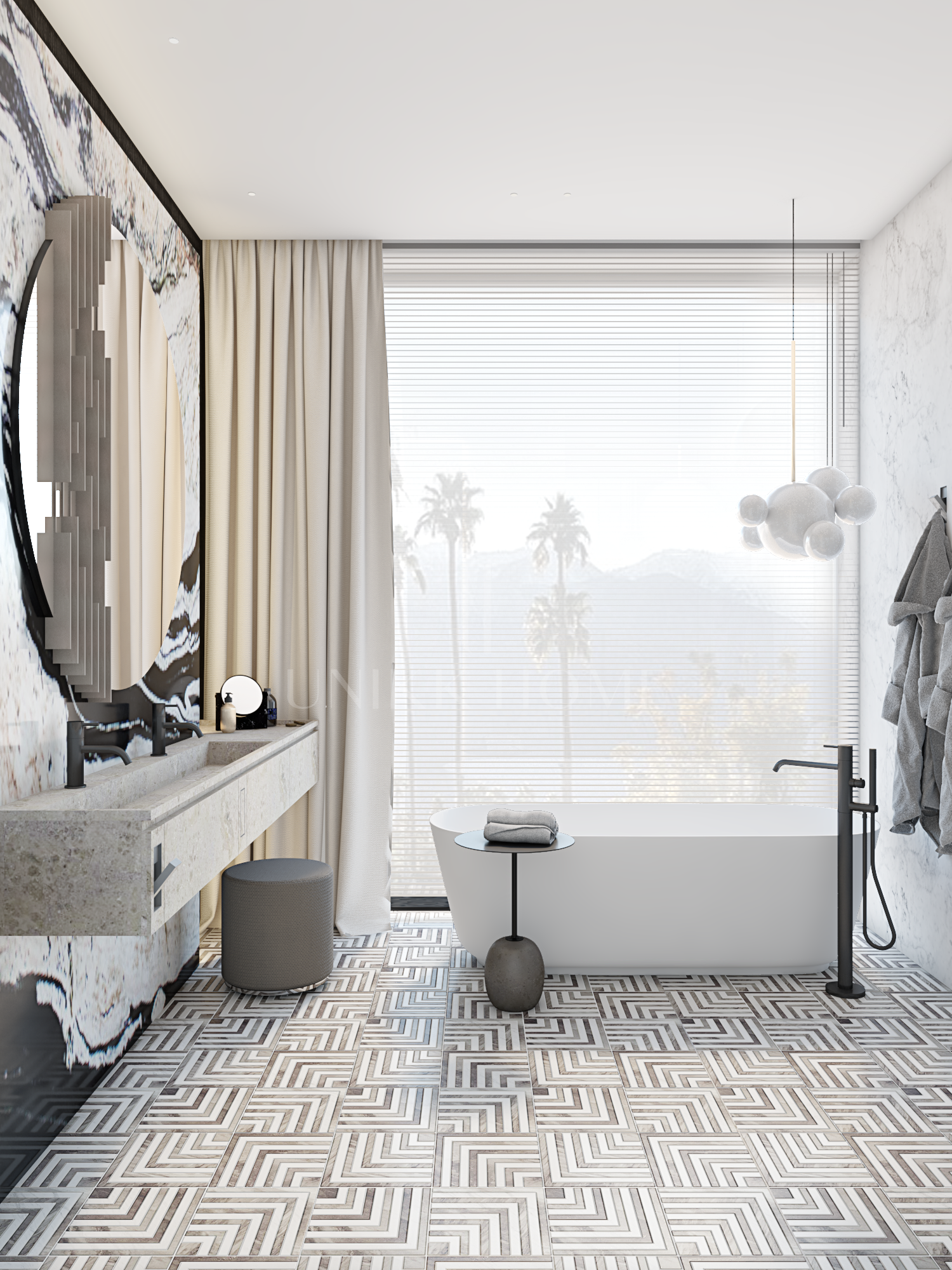 EXCLUSIVE LUXURY CONTEMPORARY VILLA WITH LICENSE – 65% COMPLETED