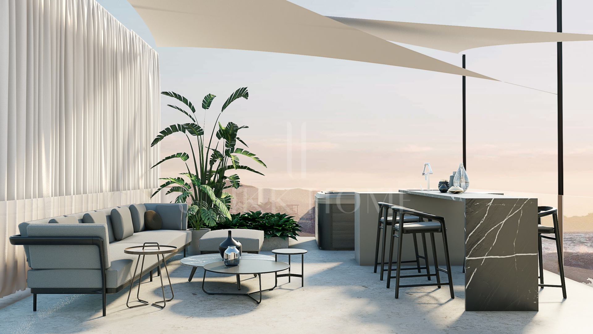 EXCLUSIVE LUXURY CONTEMPORARY VILLA WITH LICENSE – 65% COMPLETED