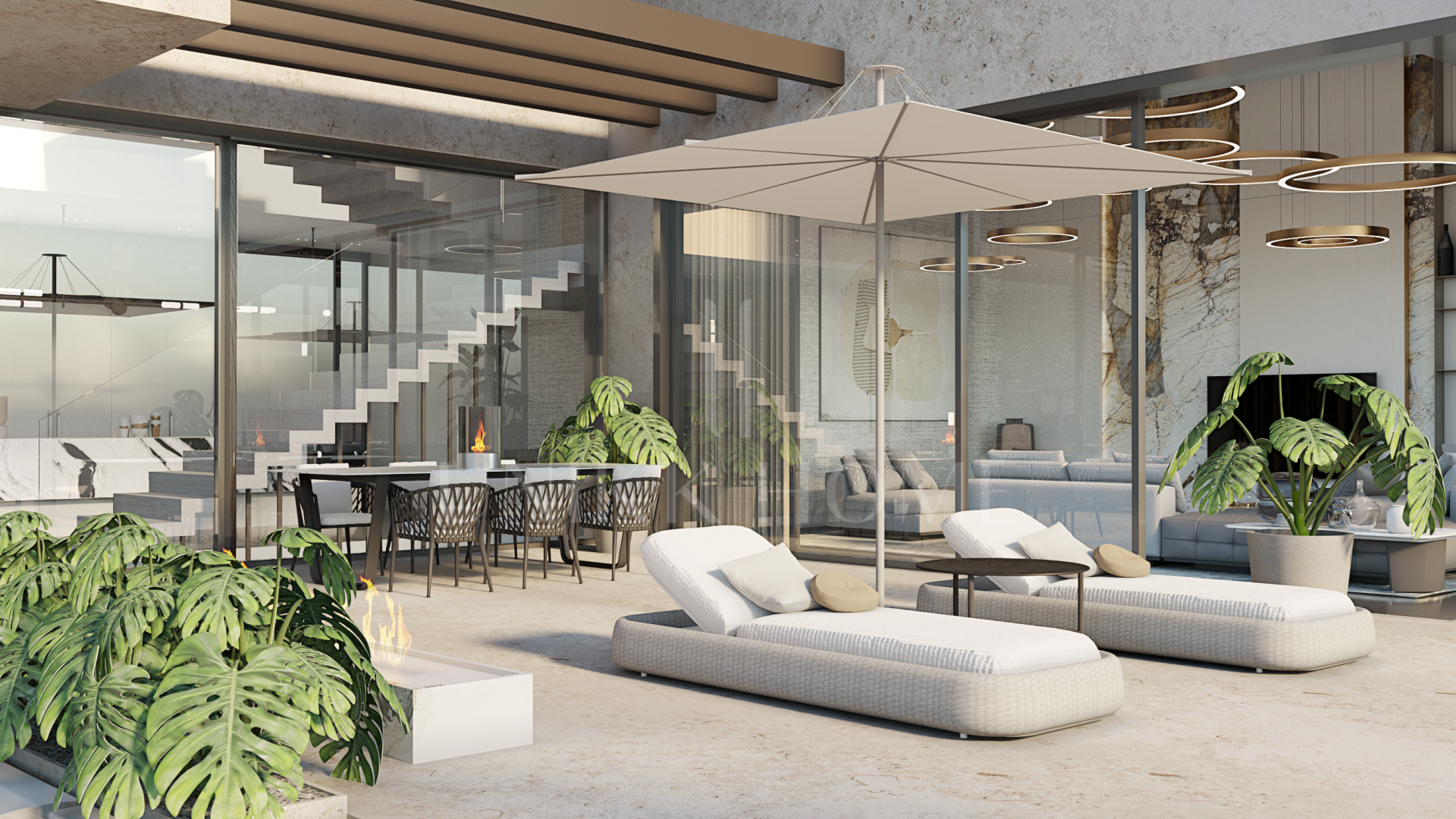 EXCLUSIVE LUXURY CONTEMPORARY VILLA WITH LICENSE – 65% COMPLETED