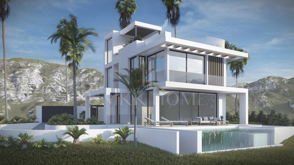 Elegancia mediterránea: Proyceto de obra nueva en enclave privilegiado en la zona de Estepona Oeste - LLAVE EN MANO