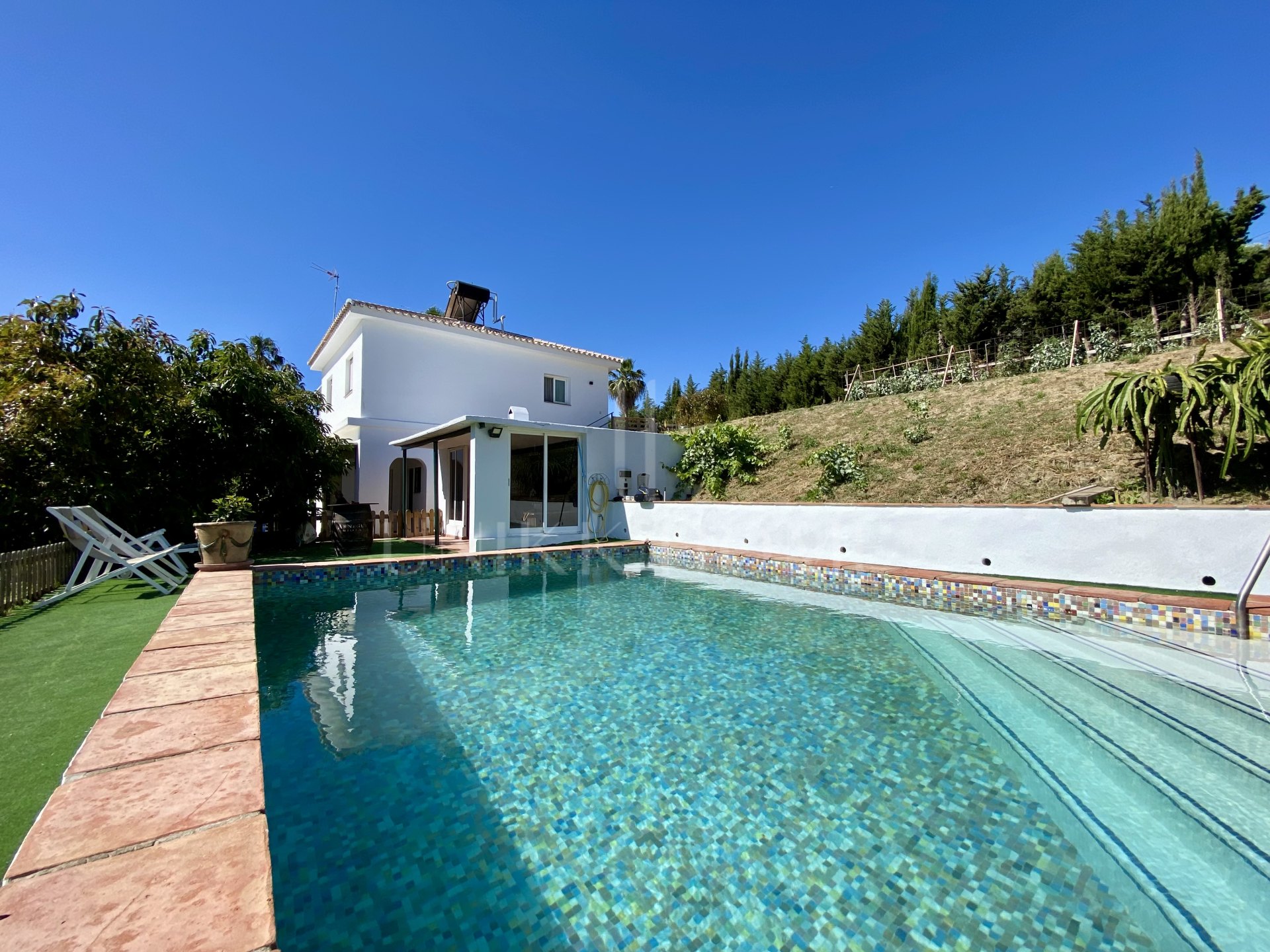 Encantadora Finca Rústica Renovada con Piscina Privada y Producción de Arboles Frutales en El Padrón, Estepona