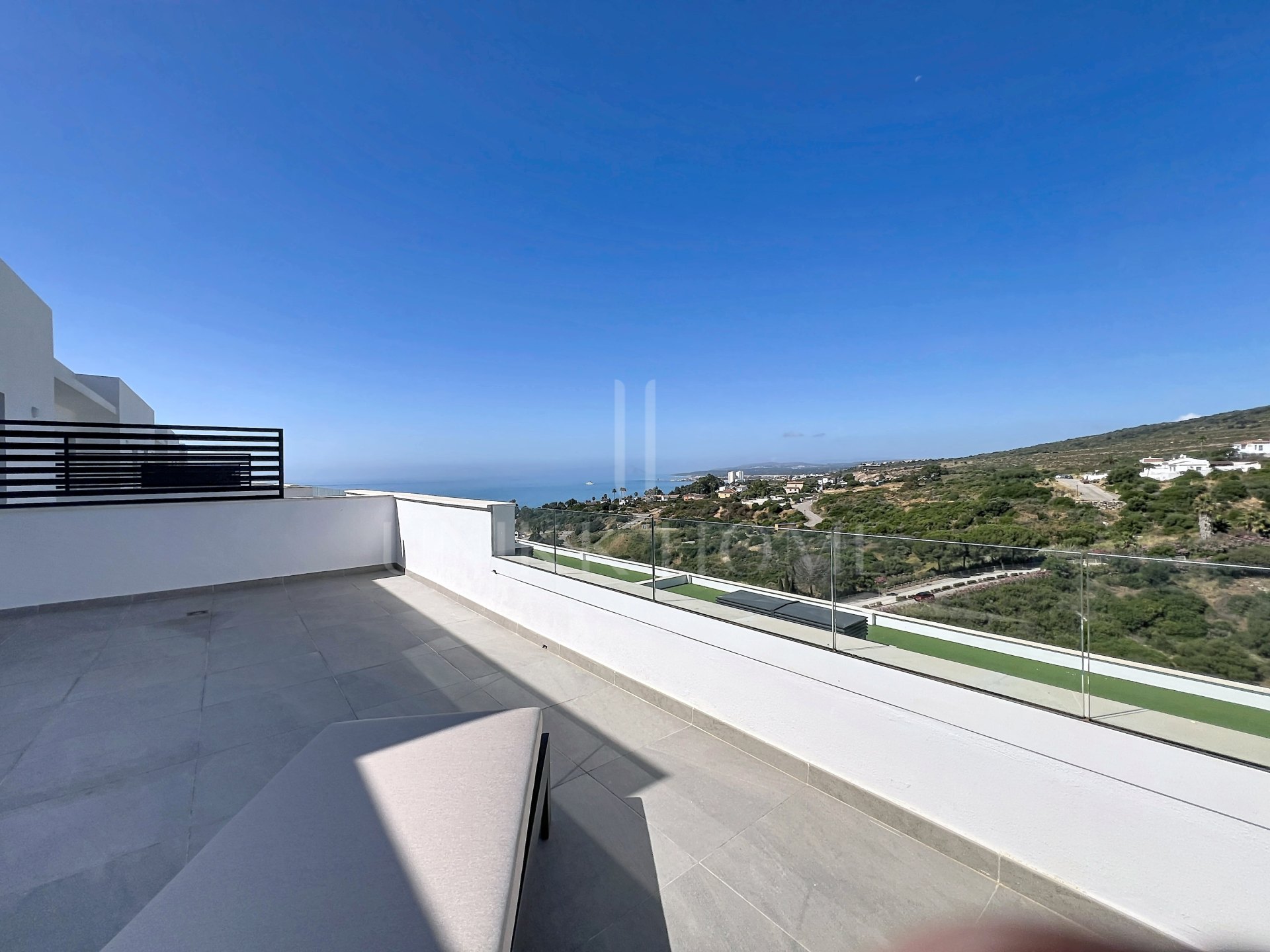 Exclusive Townhouse with Panoramic Sea, Gibraltar and Africa Views Near Sotogrande