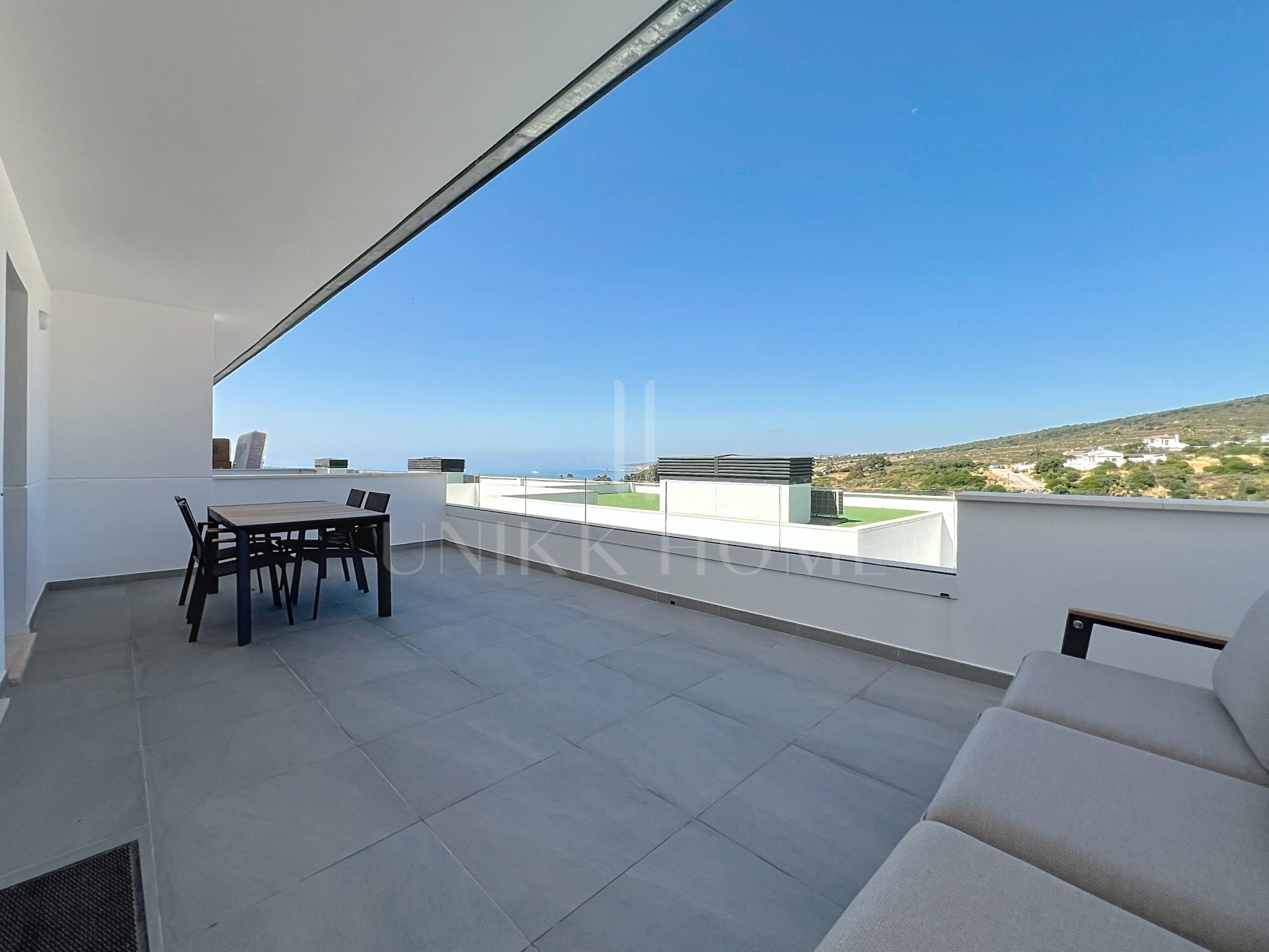 Exclusive Townhouse with Panoramic Sea, Gibraltar and Africa Views Near Sotogrande