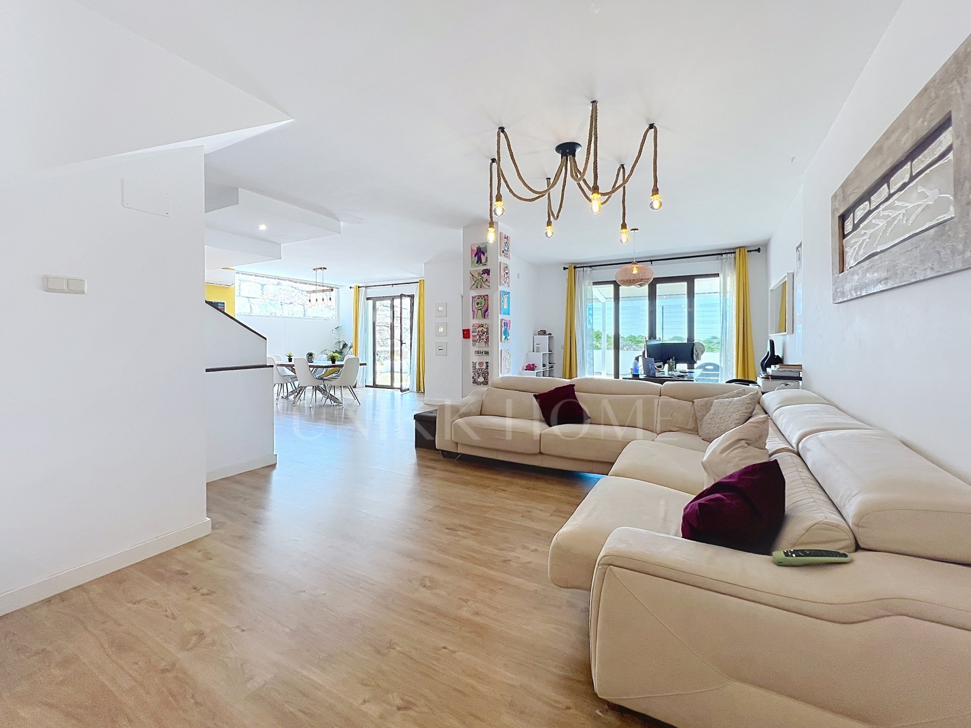 Villa Between Finca Cortesin and Doña Julia Golf Courses in Casares Costa