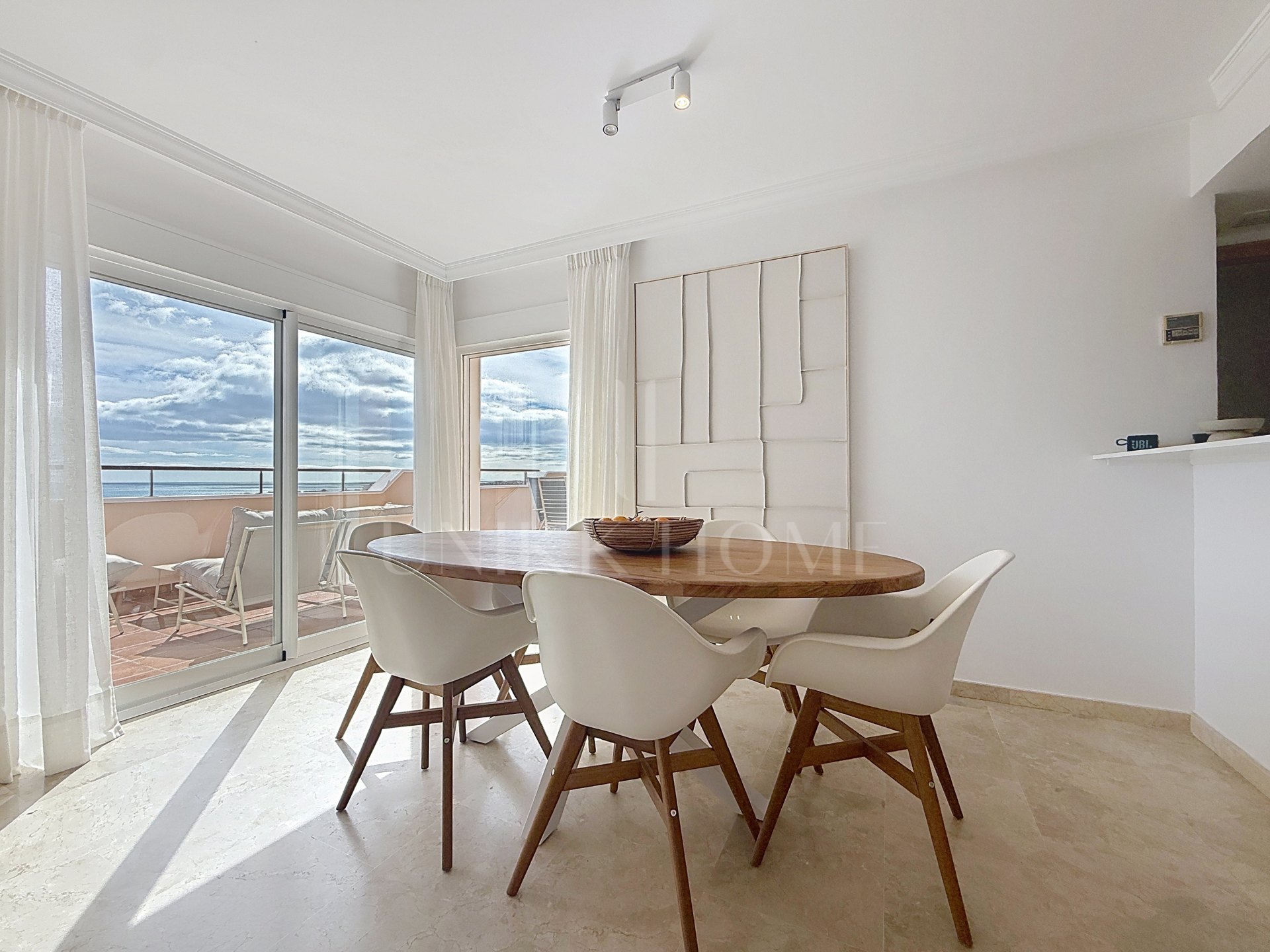 Penthouse with solarium, sea and golf views, La Duquesa (Manilva)