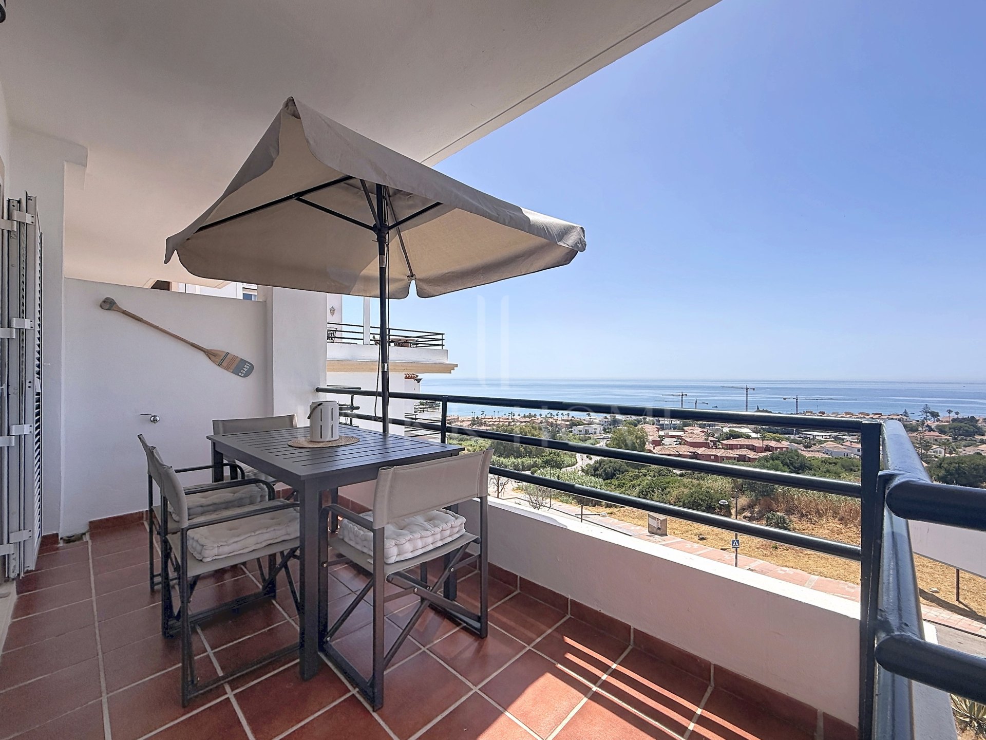 Apartamento reformado con vistas al mar a 800 m de la playa