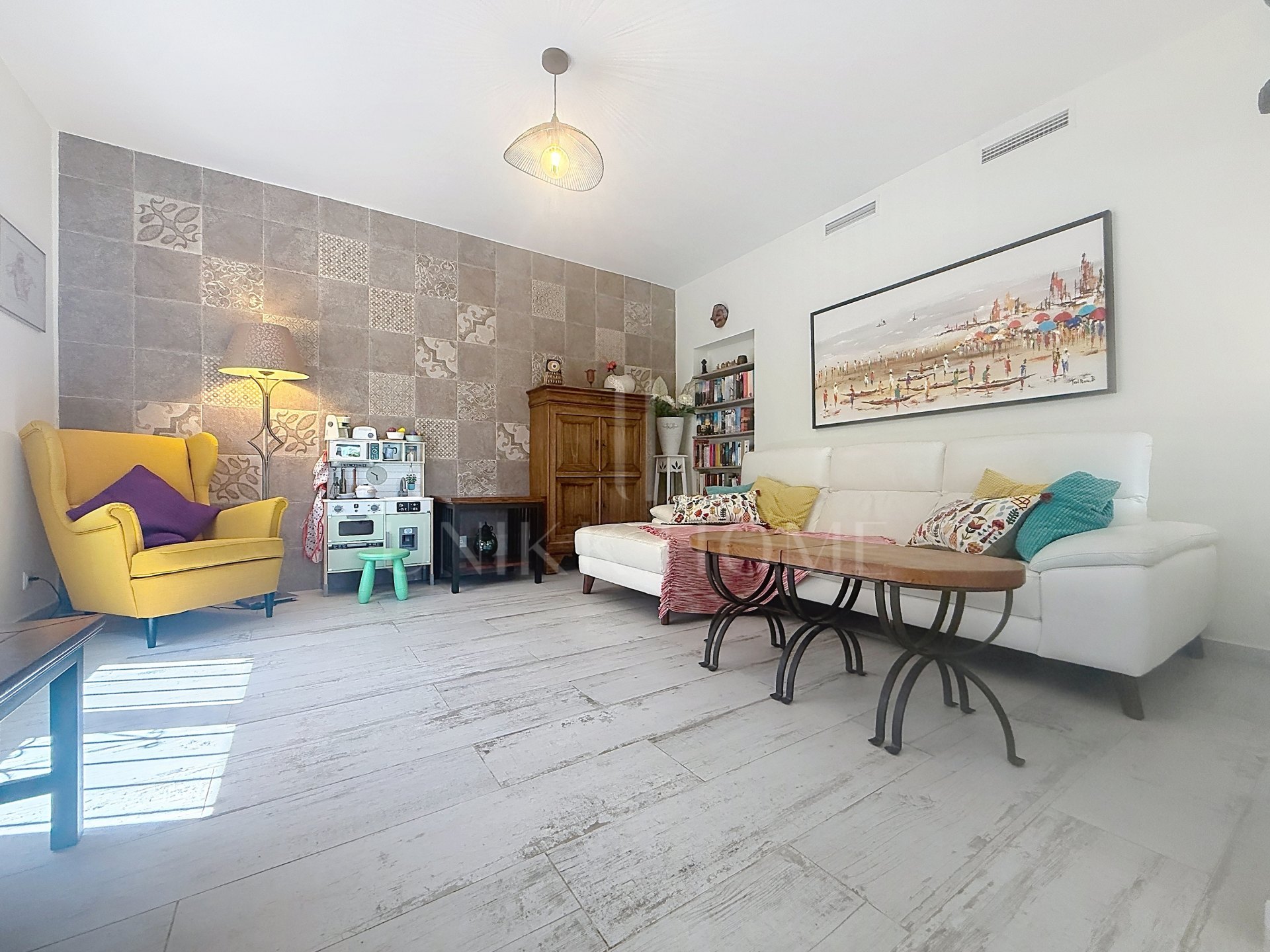 Casa independiente con estilo Andaluz en Manilva, Jardin Tropical