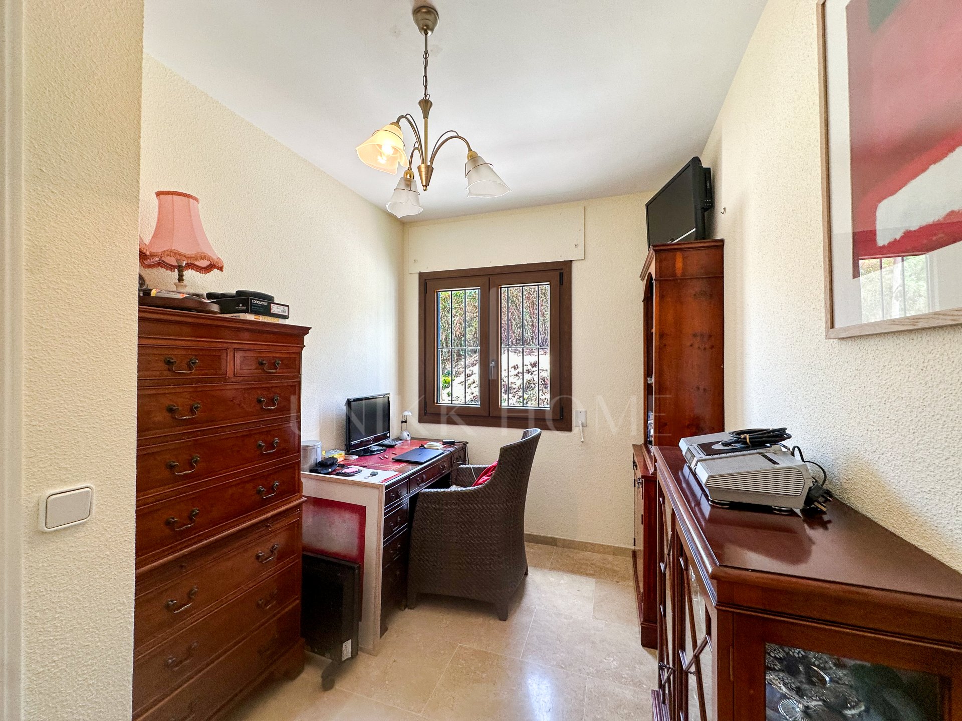 Semi detached house in Puerto La Duquesa with a sun terrace, sea views and a private garage for just €375,000
