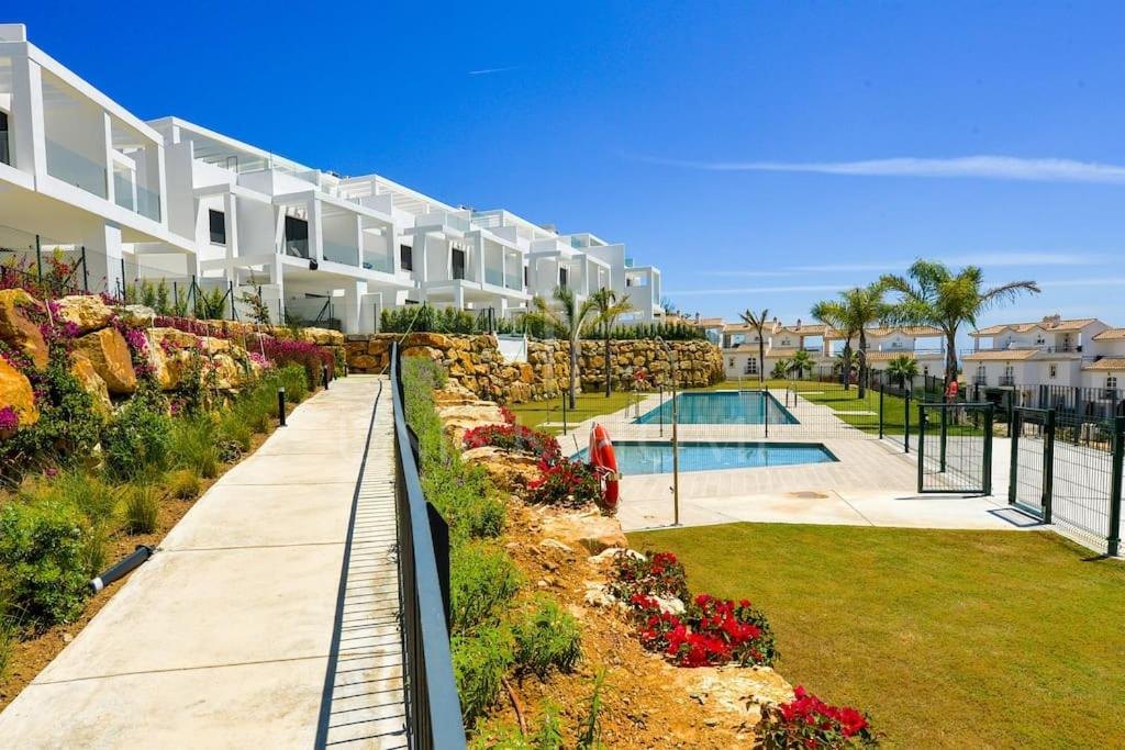 Semi-Detached Villa with Panoramic Sea and Gibraltar Views on the Costa del Sol