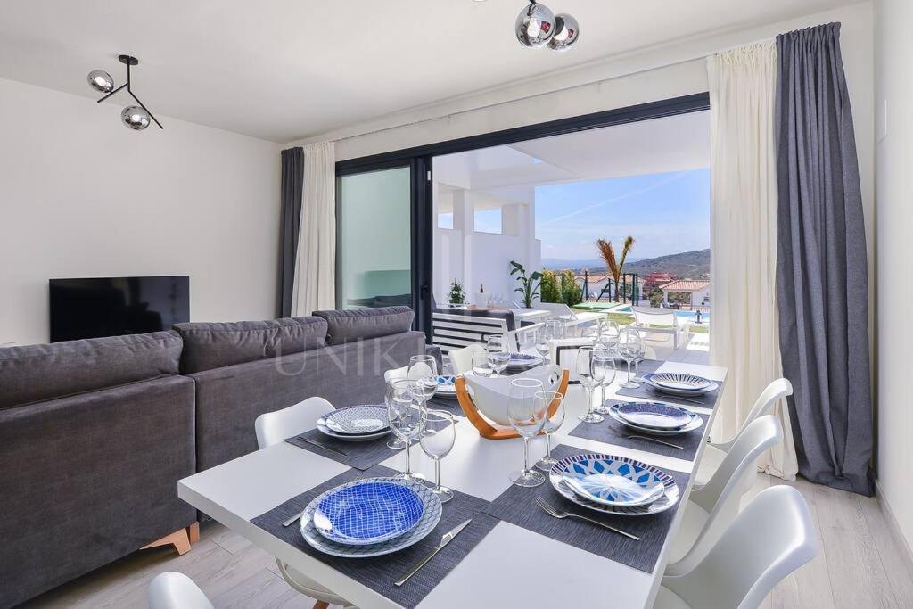 Semi-Detached Villa with Panoramic Sea and Gibraltar Views on the Costa del Sol