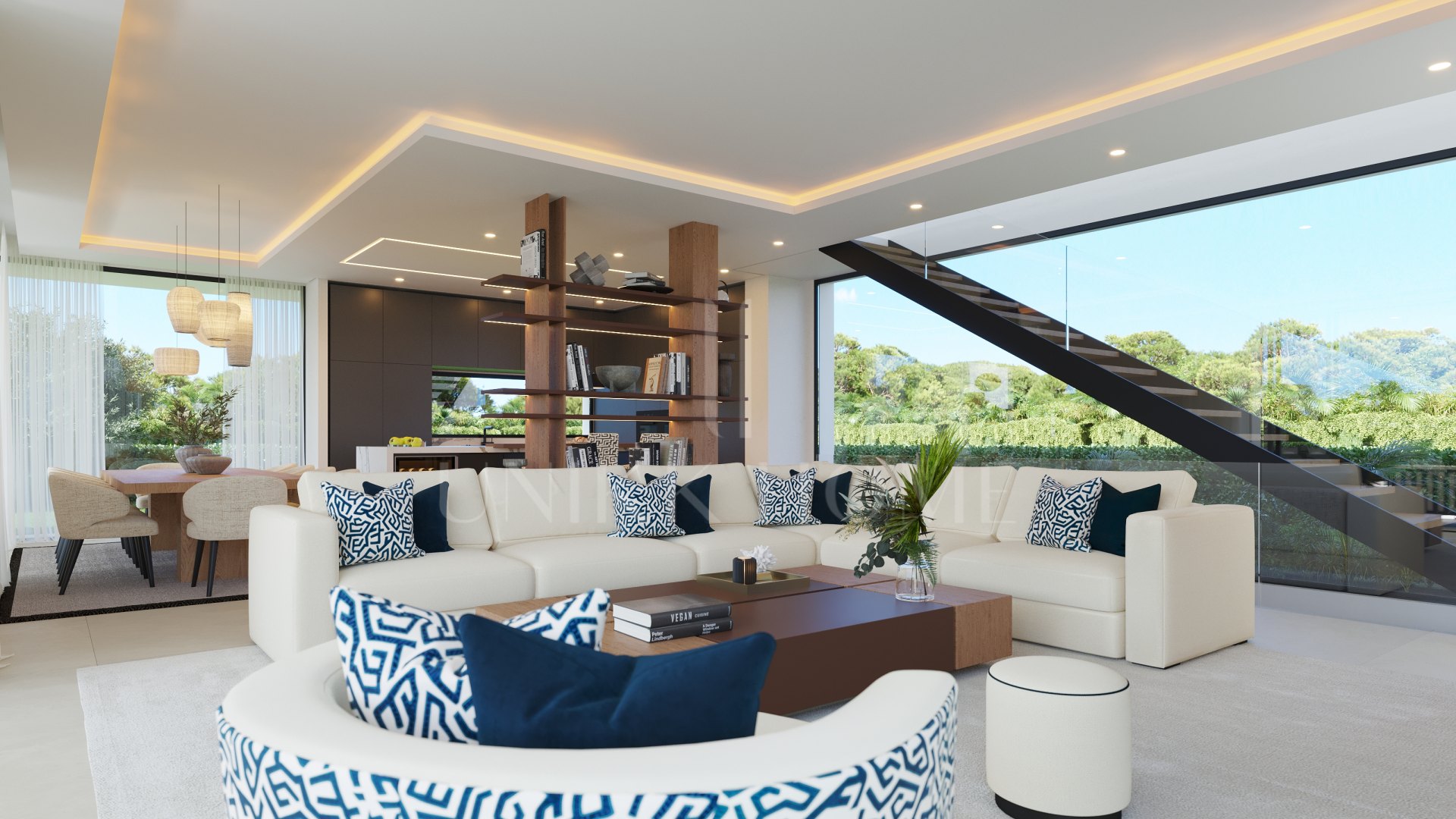 Luxury Villa with Panoramic Sea & Golf Views – Completion 2027, Artola Alta, Marbella