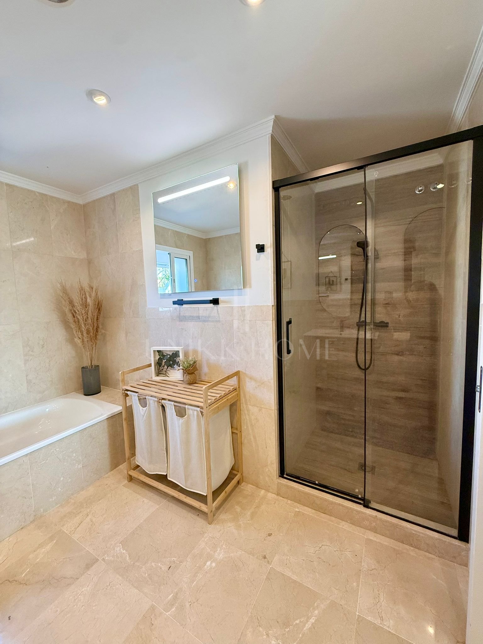 Beautifully renovated, south west facing three bedroom Villa located in Riviera del Sol, Mijas Costa with sea views