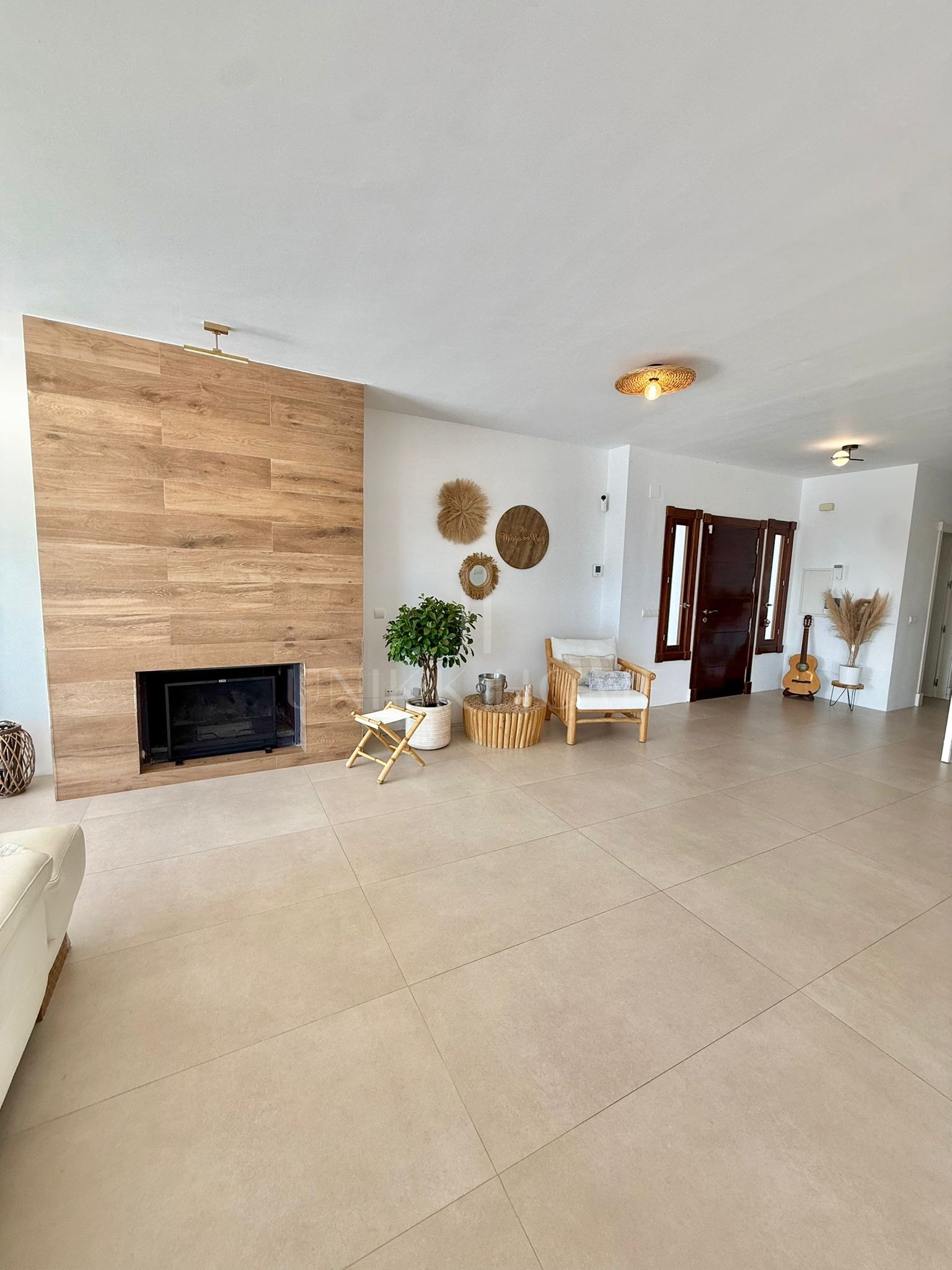 Beautifully renovated, south west facing three bedroom Villa located in Riviera del Sol, Mijas Costa with sea views