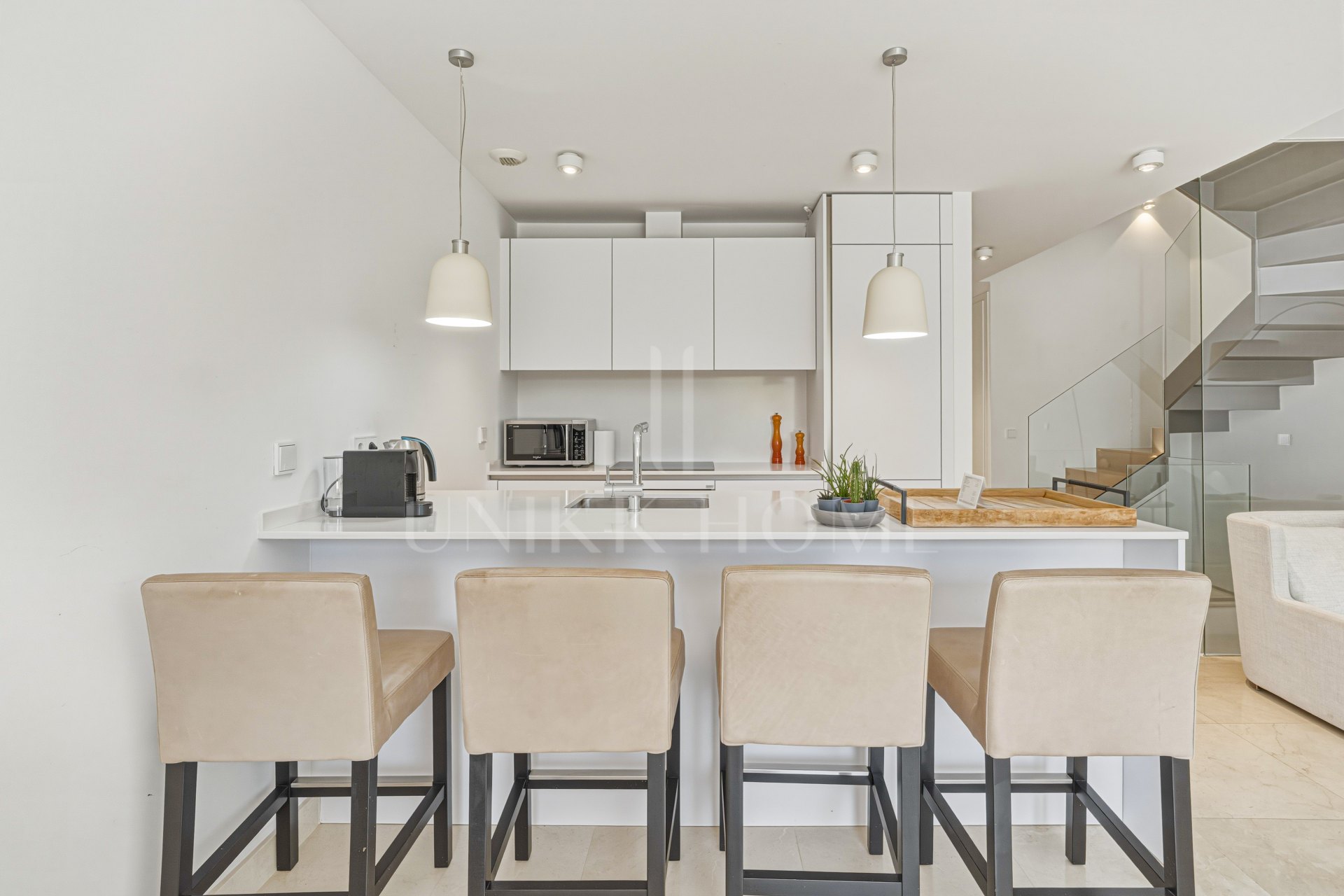 Immaculate four-bedroom townhouse located in an exclusive community in La Cala de Mijas