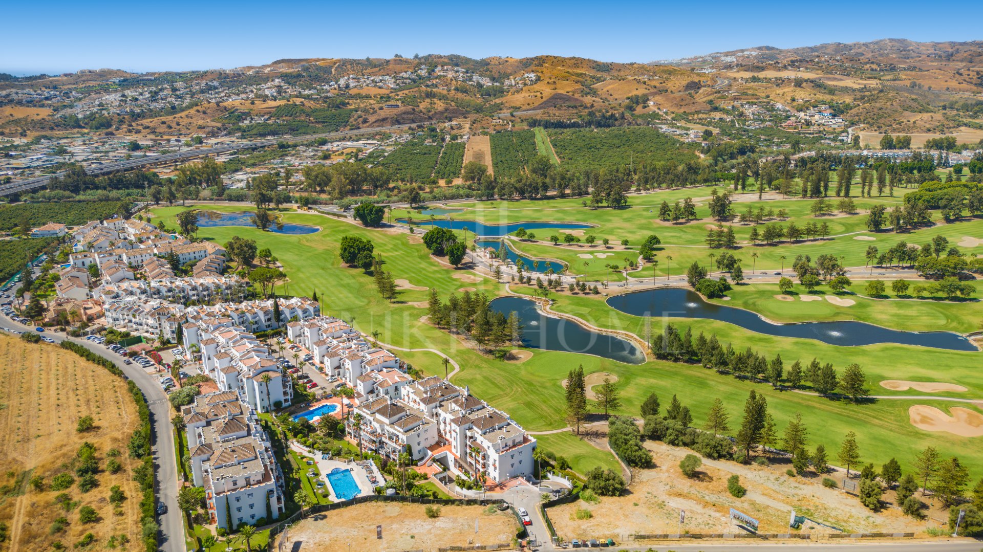 Stunning three bedroom, renovated ground floor apartment situated within the sought-after Matchroom Country Club in Mijas Golf