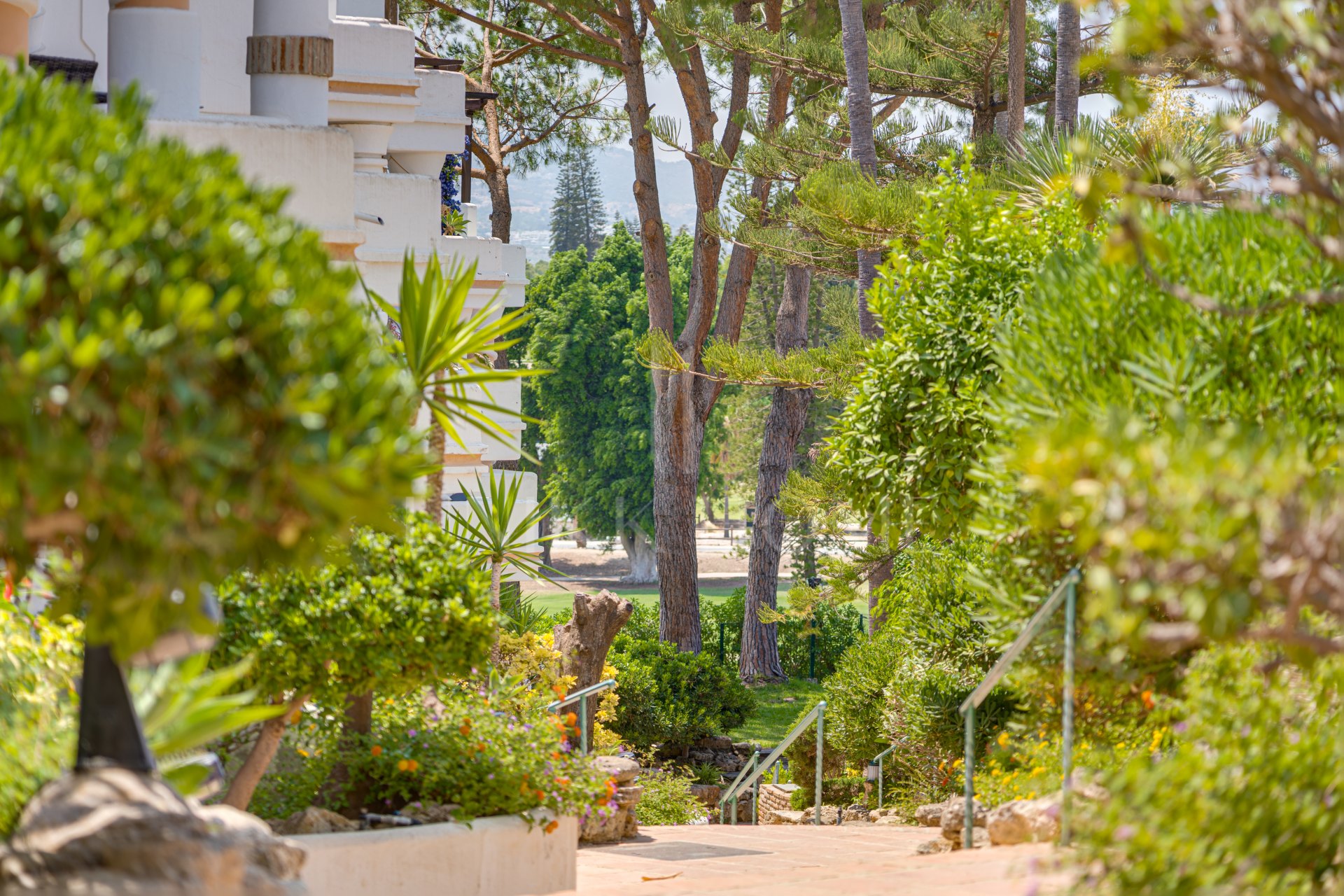 Stunning three bedroom, renovated ground floor apartment situated within the sought-after Matchroom Country Club in Mijas Golf