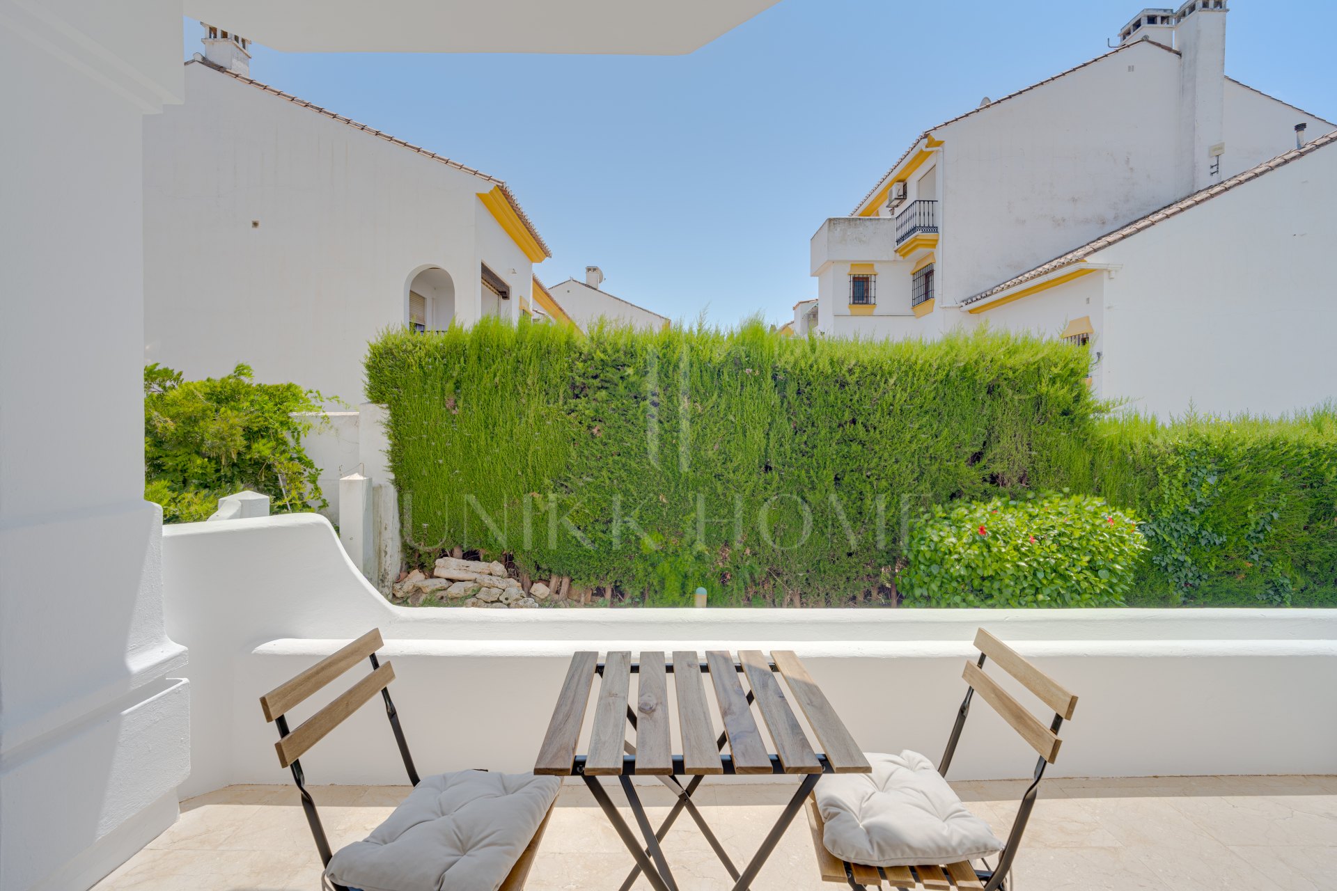 Stunning three bedroom, renovated ground floor apartment situated within the sought-after Matchroom Country Club in Mijas Golf