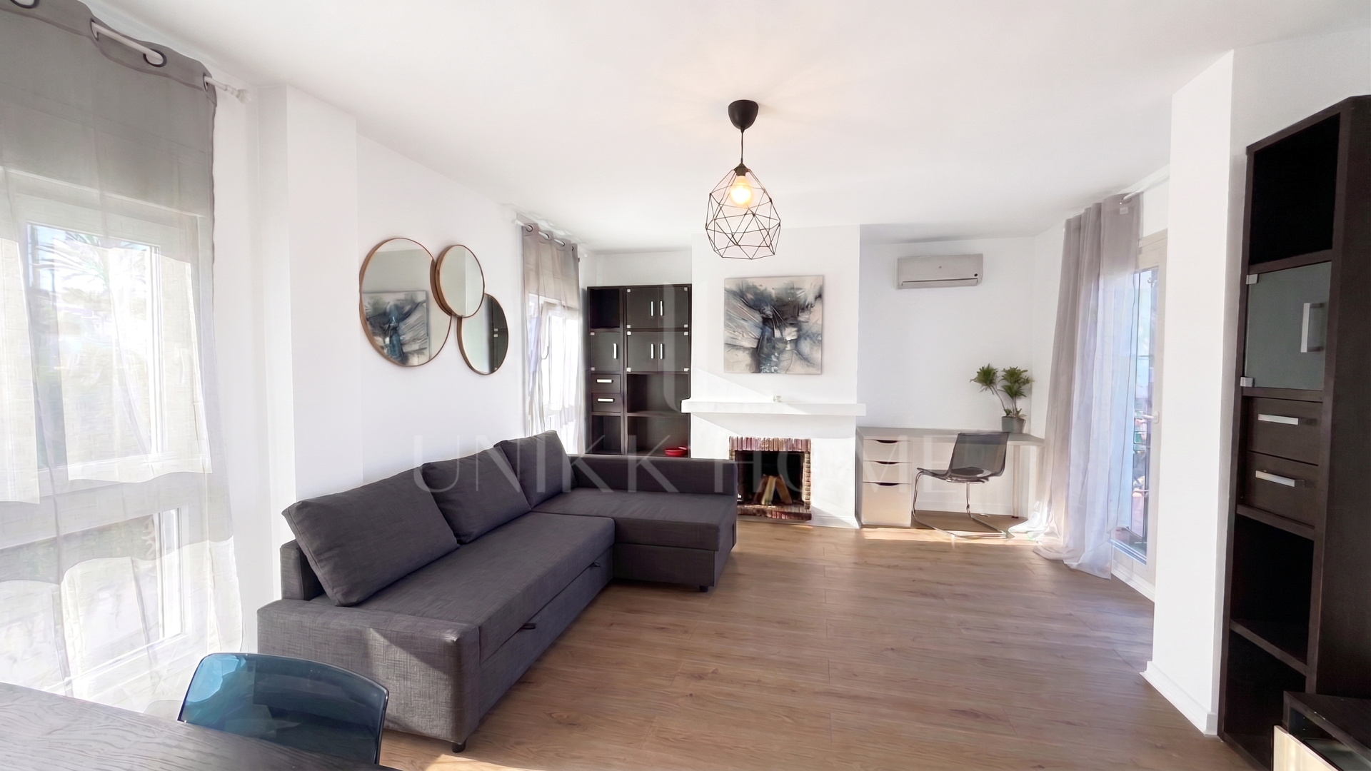 Beautifully reformed, south east facing three bedroom penthouse located in the sought-after gated community Parque Elviria, Marbella