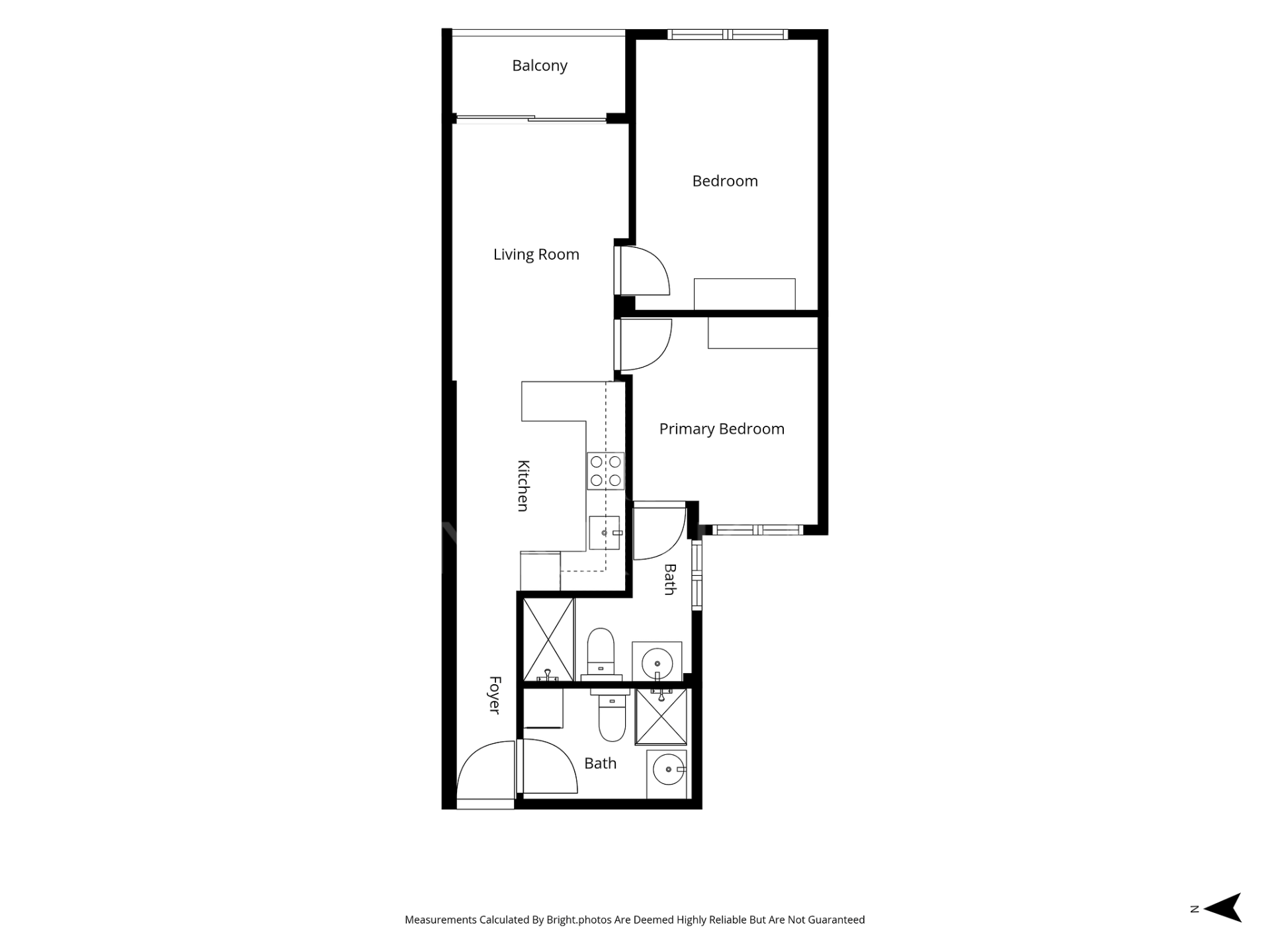 Bienvenido a este apartamento totalmente renovado de 2 dormitorios en Málaga Centro!