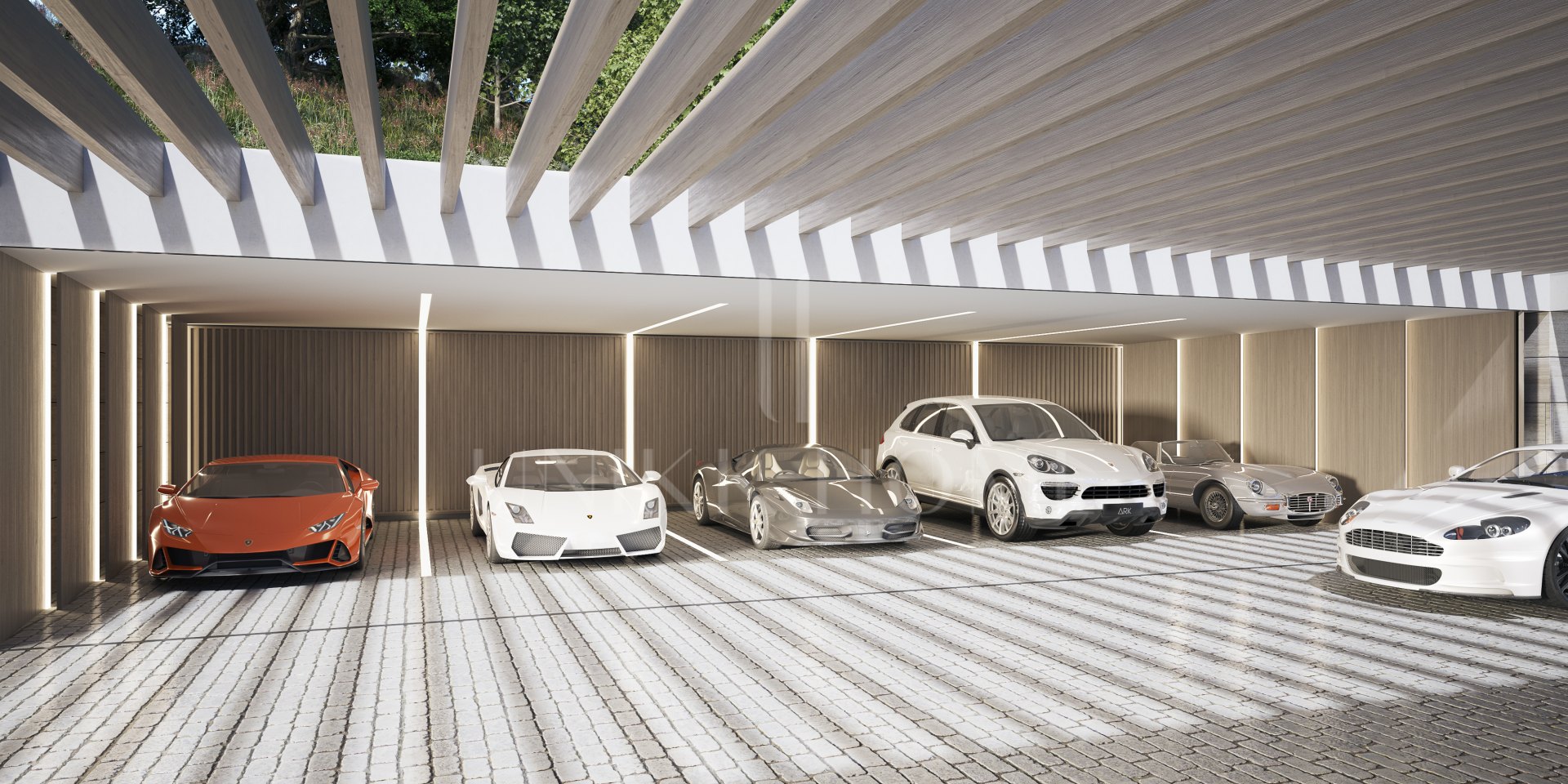 Southwest facing plot in La Zagaleta with a spectacular villa project